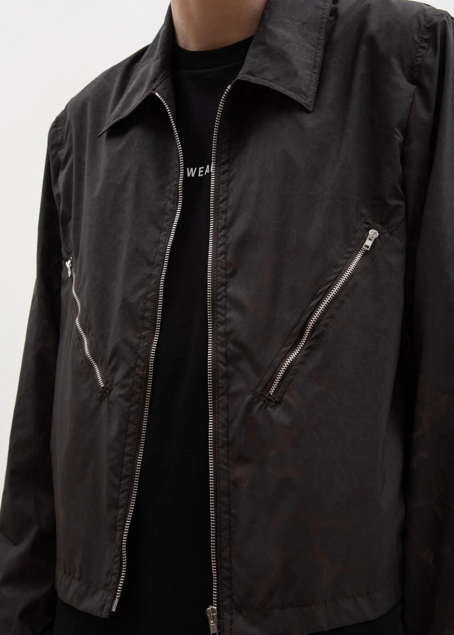 Reflective Leopard Zip Jacket - Image 4