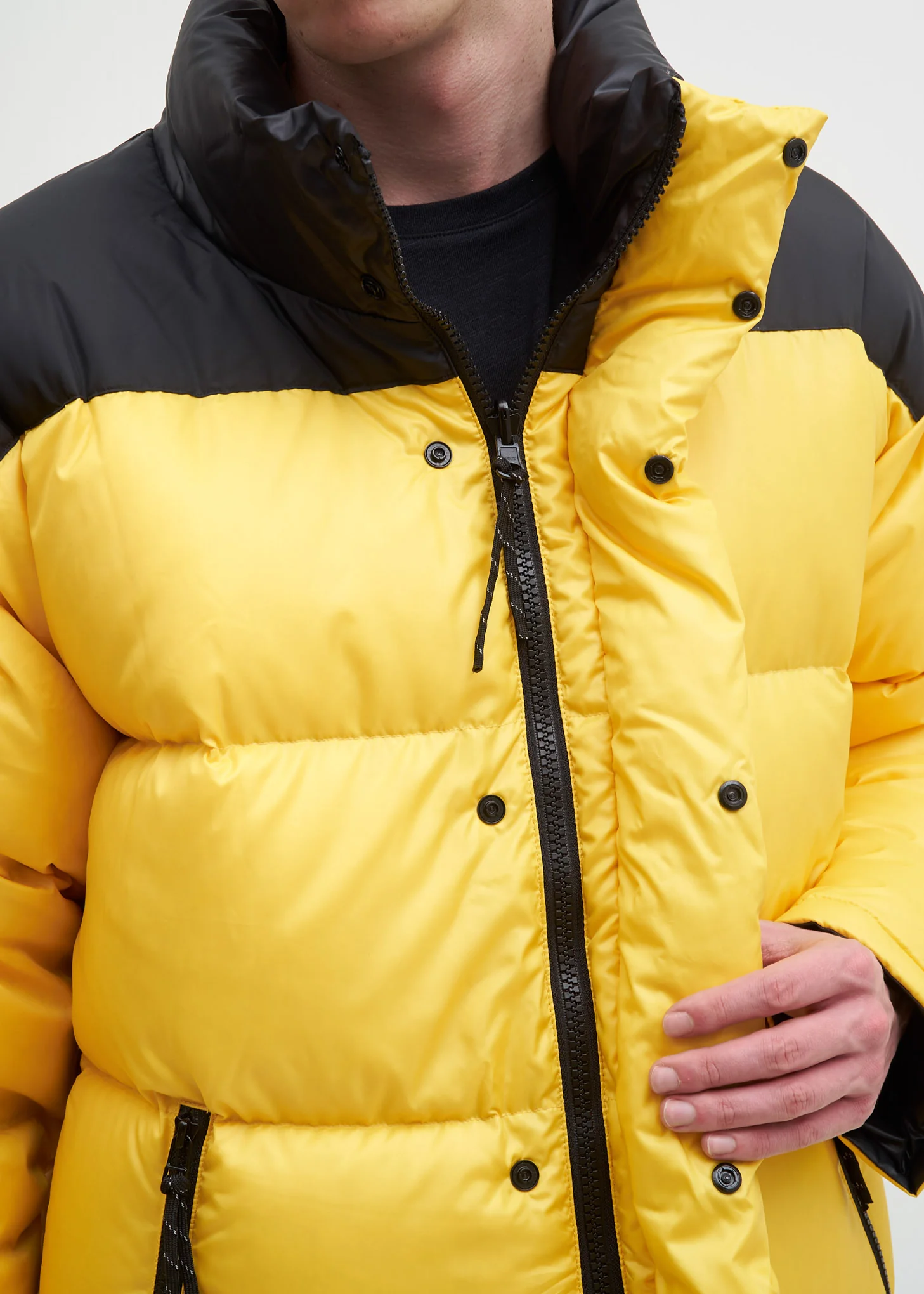 Reversible Yellow Down Jacket - Image 7