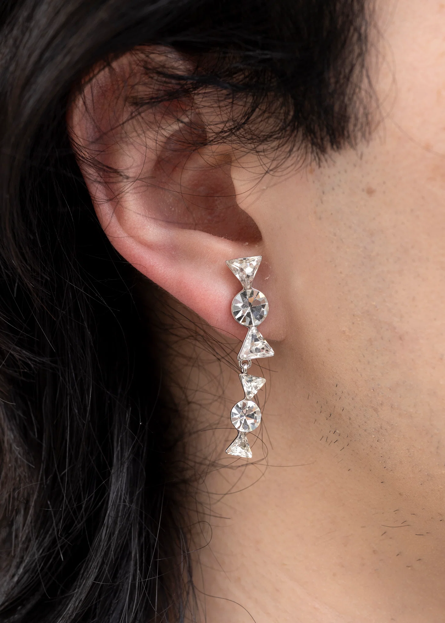 Rhinestone 2 CANDY Earring - Single - Image 3