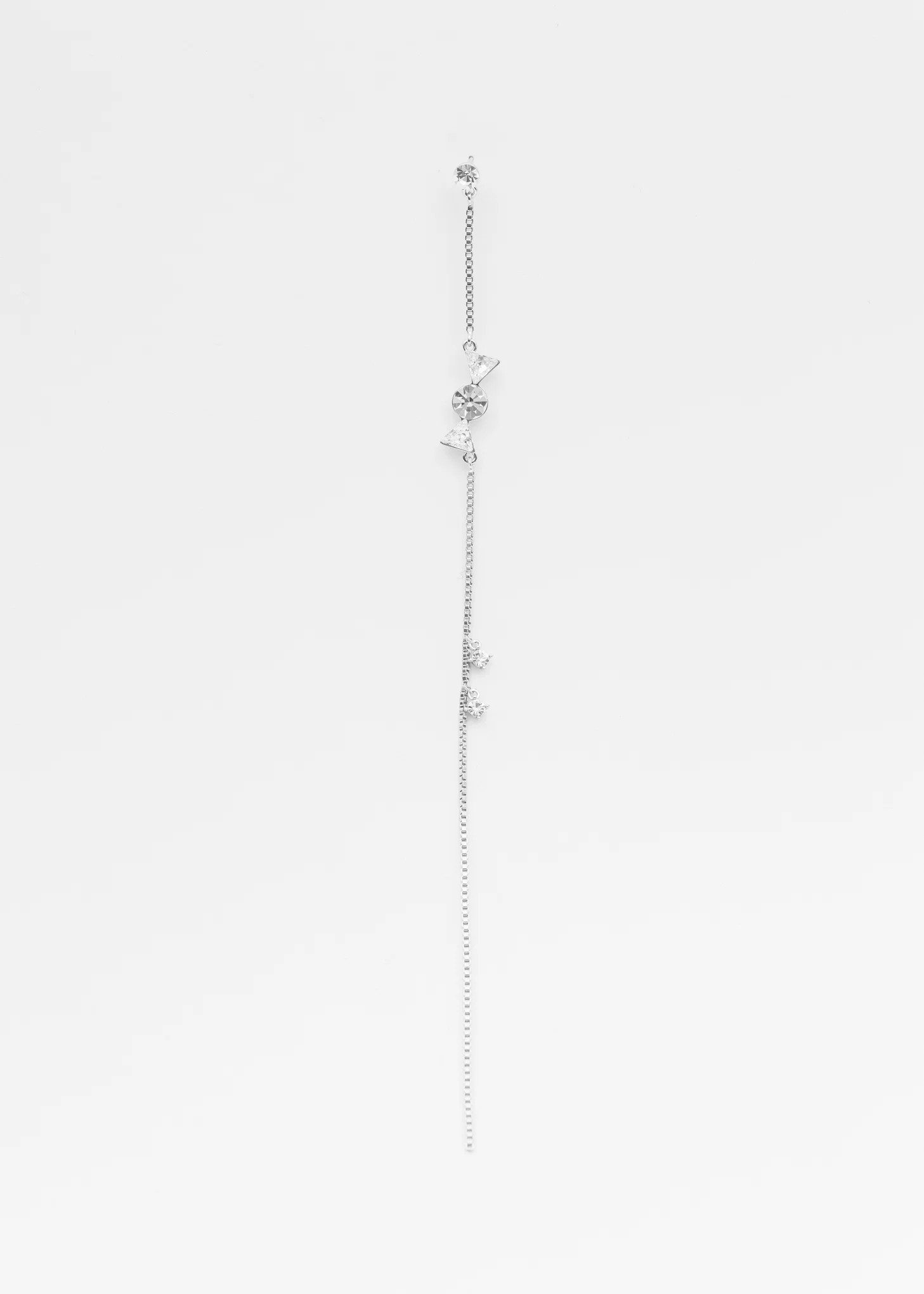 Rhinestone ALICE Earring - Single