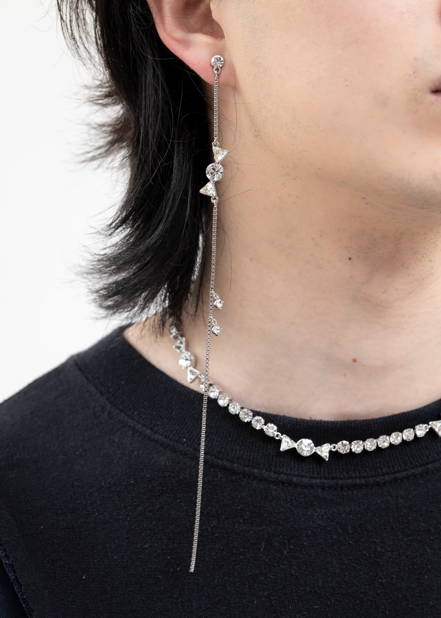 Rhinestone ALICE Earring - Single - Image 4