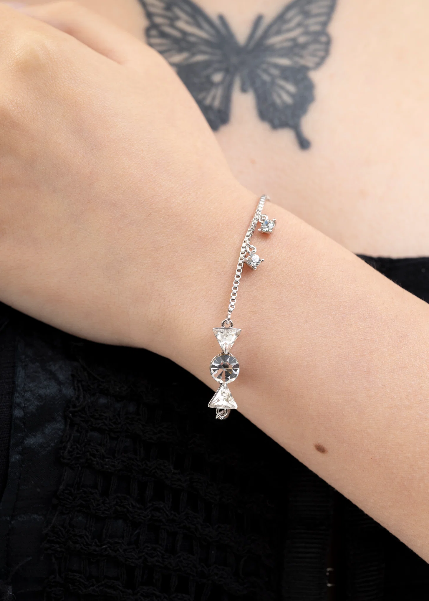 Rhinestone Candy Bracelet - Image 3
