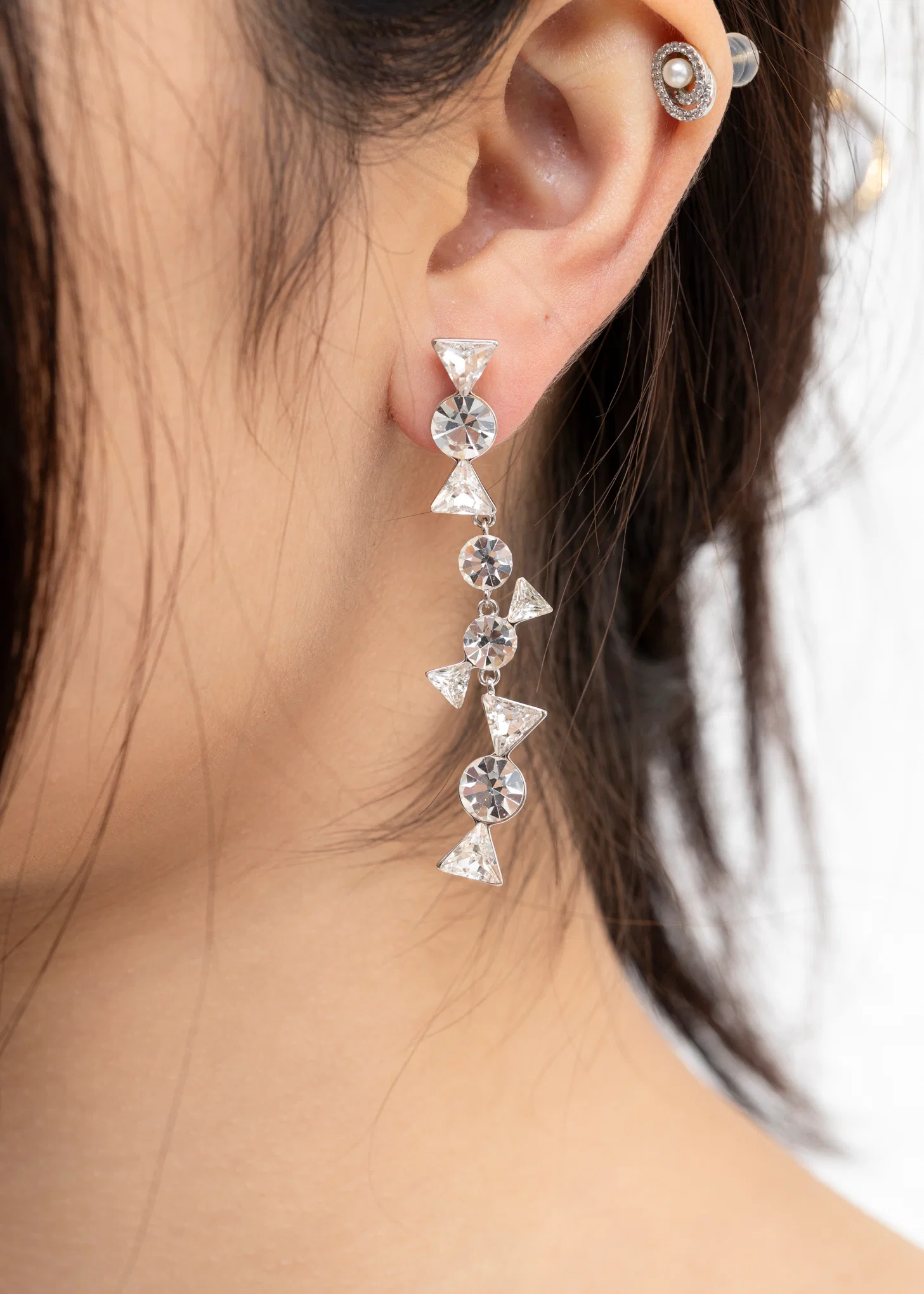 Rhinestone CANDY PARTY  Earring - Single - Image 5