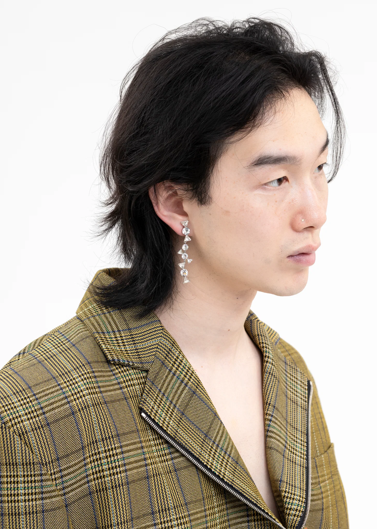 Rhinestone CANDY PARTY  Earring - Single - Image 4
