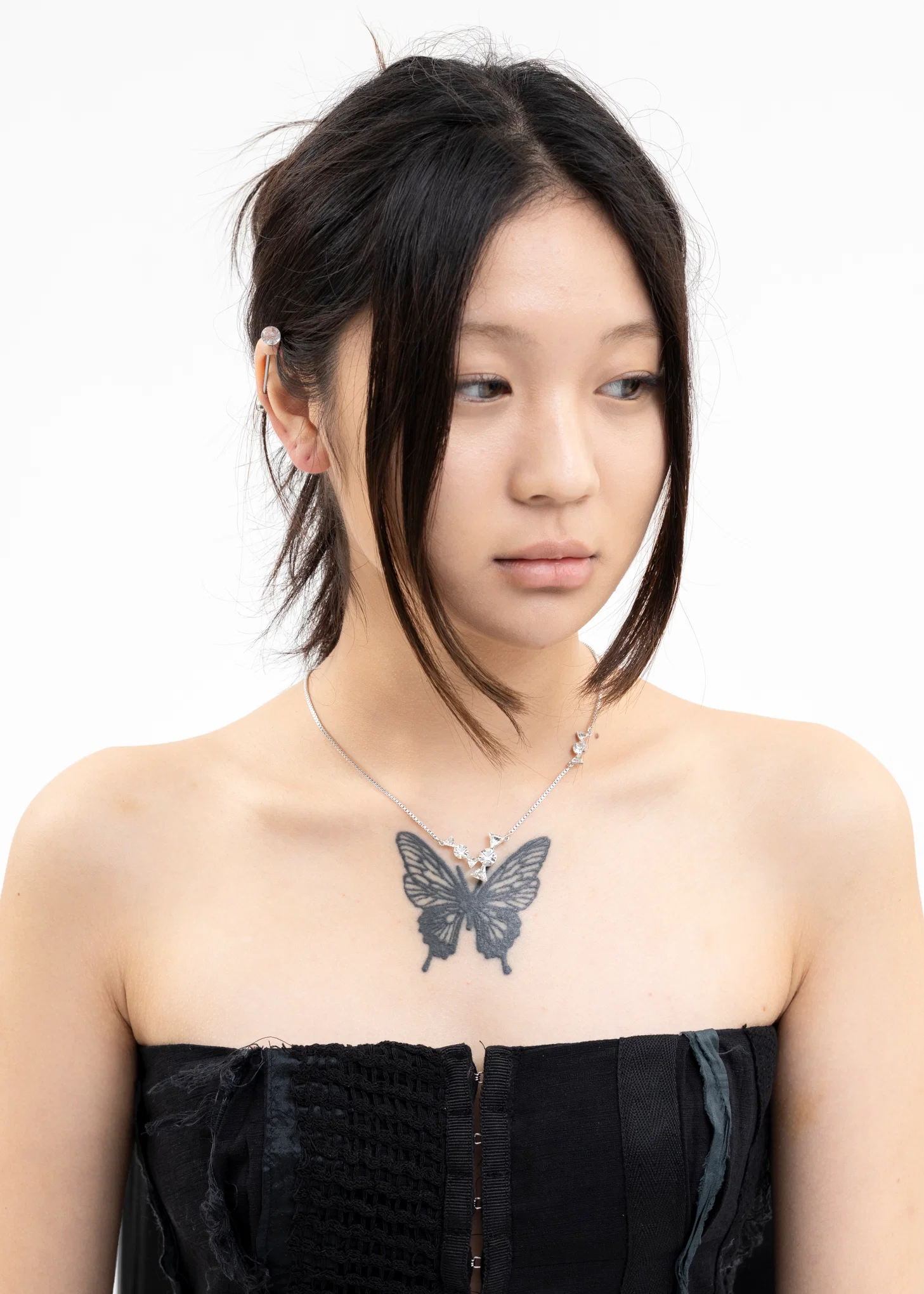 Rhinestone DUIBAI Candy Necklace - Image 2