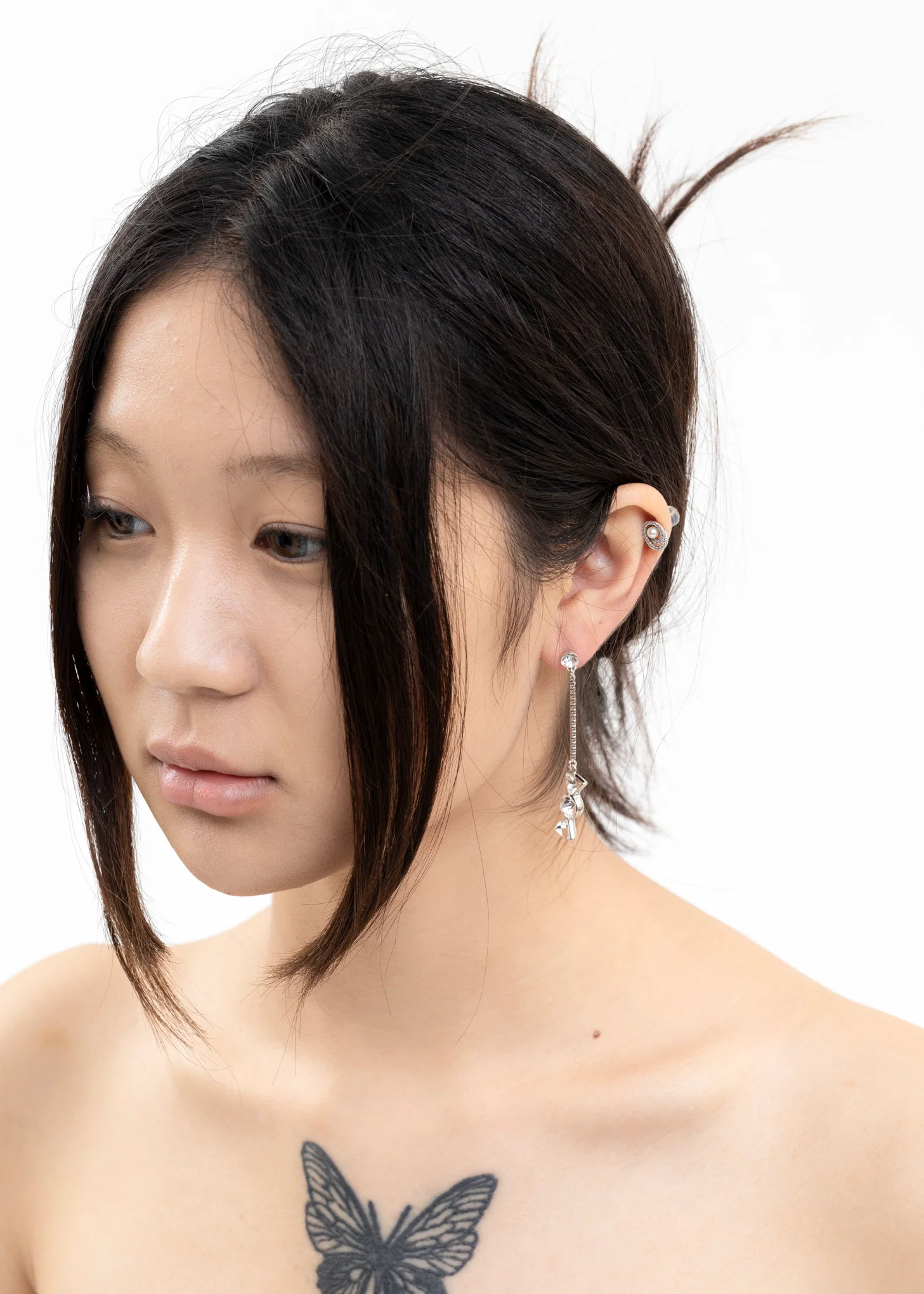 Rhinestone LIUXIN CANDY Earring - Single - Image 4