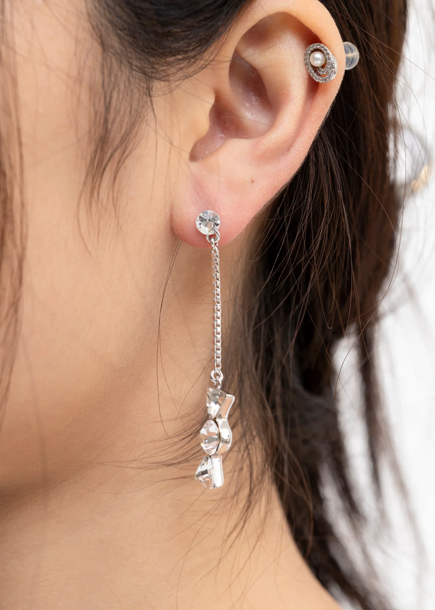 Rhinestone LIUXIN CANDY Earring - Single - Image 5
