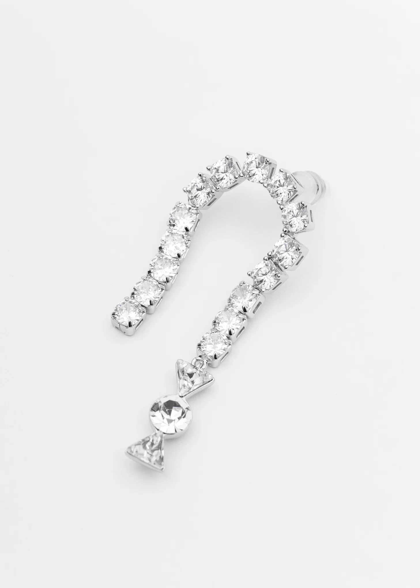 Rhinestone RAINBOW CANDY arring - Single - Image 8
