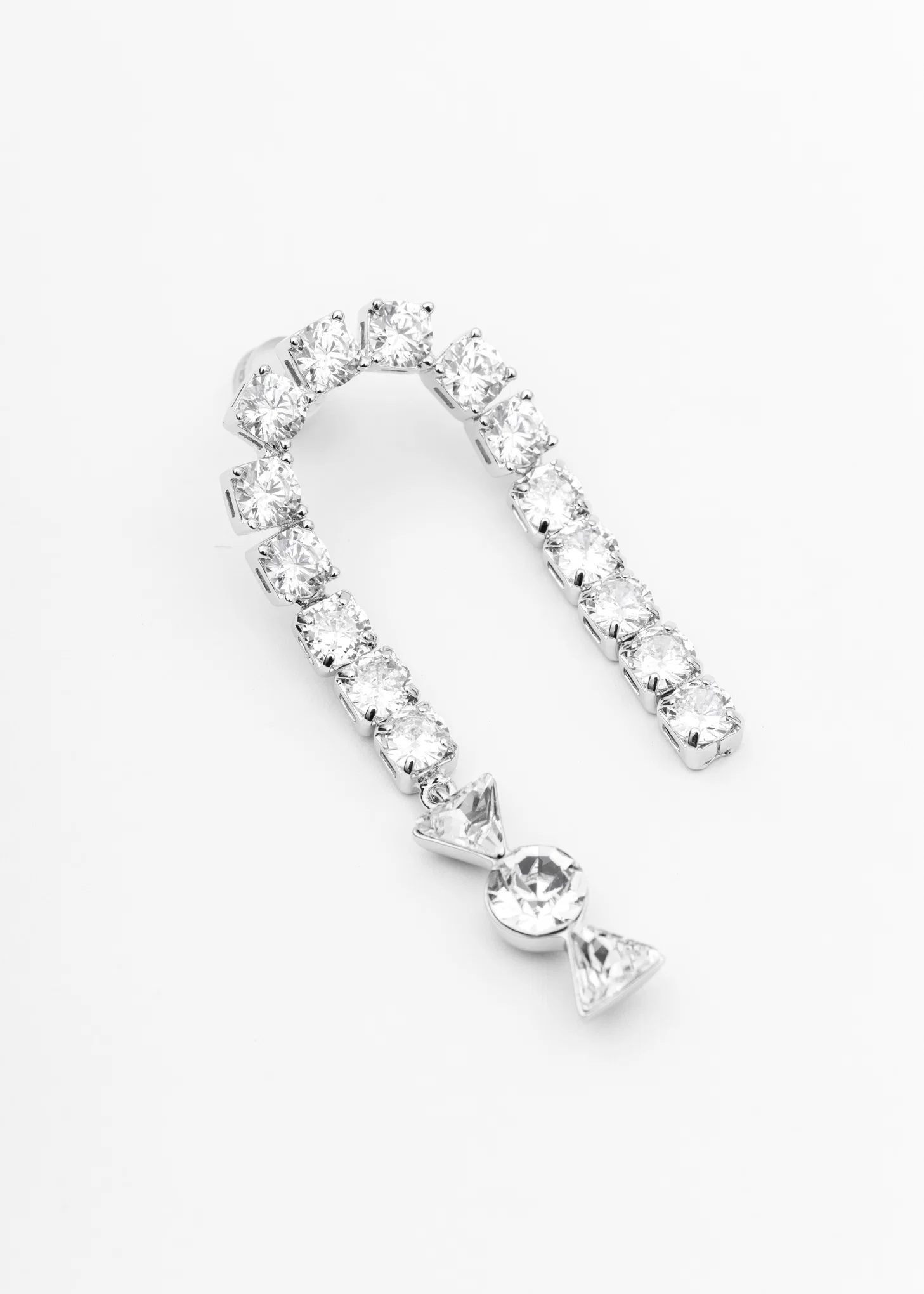 Rhinestone RAINBOW CANDY arring - Single - Image 9