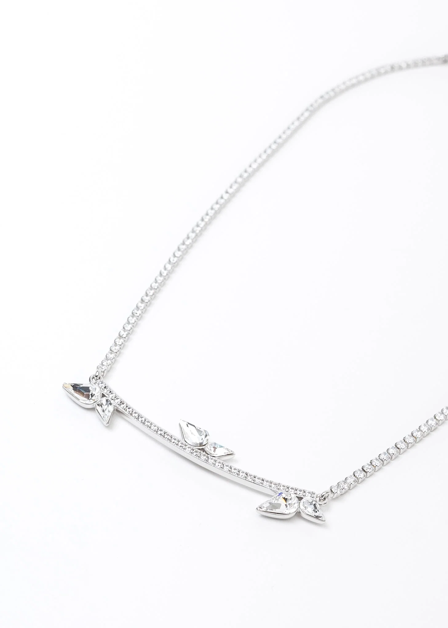 Rhinestone Small WingS  Necklace