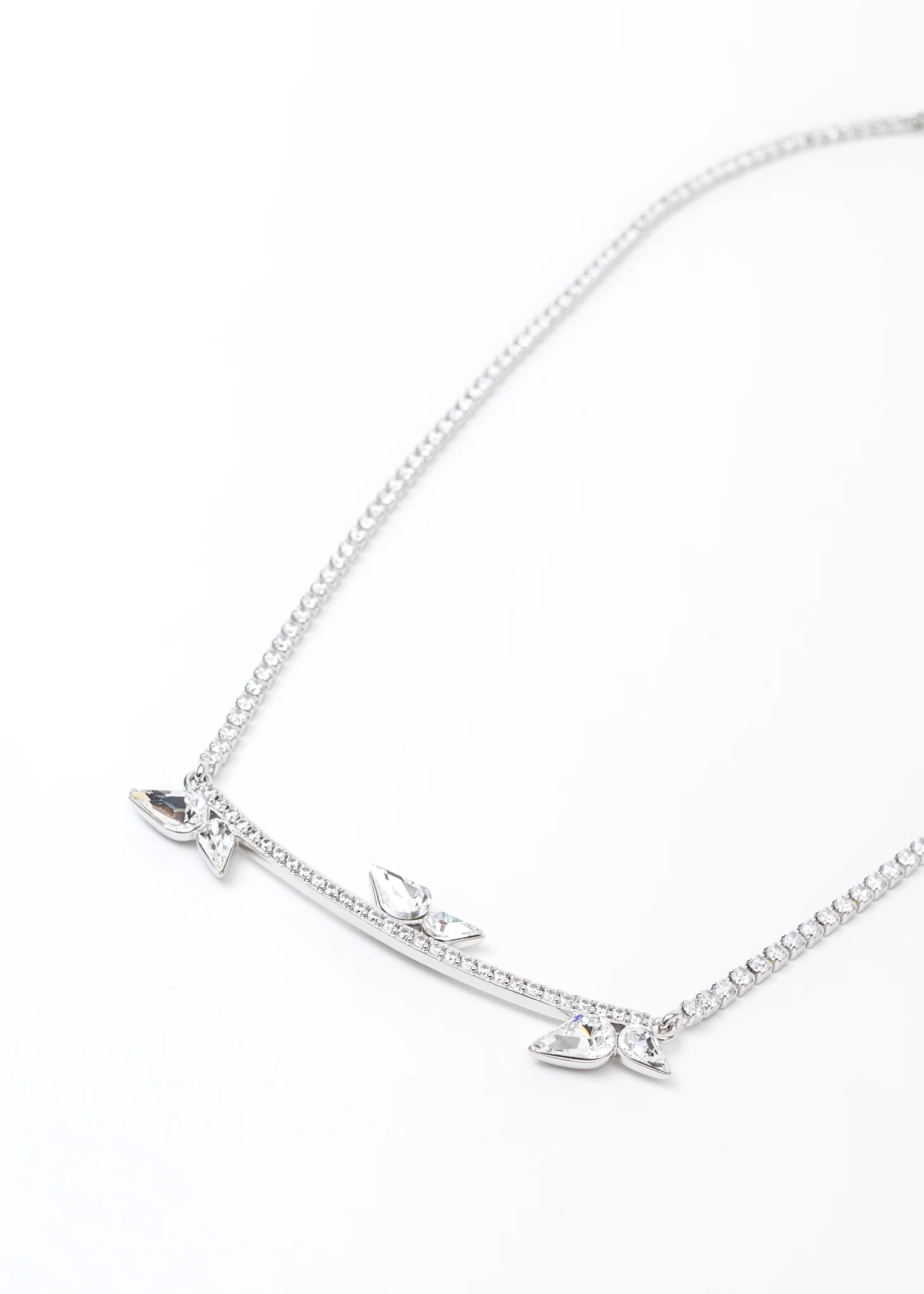 Rhinestone Small WingS  Necklace