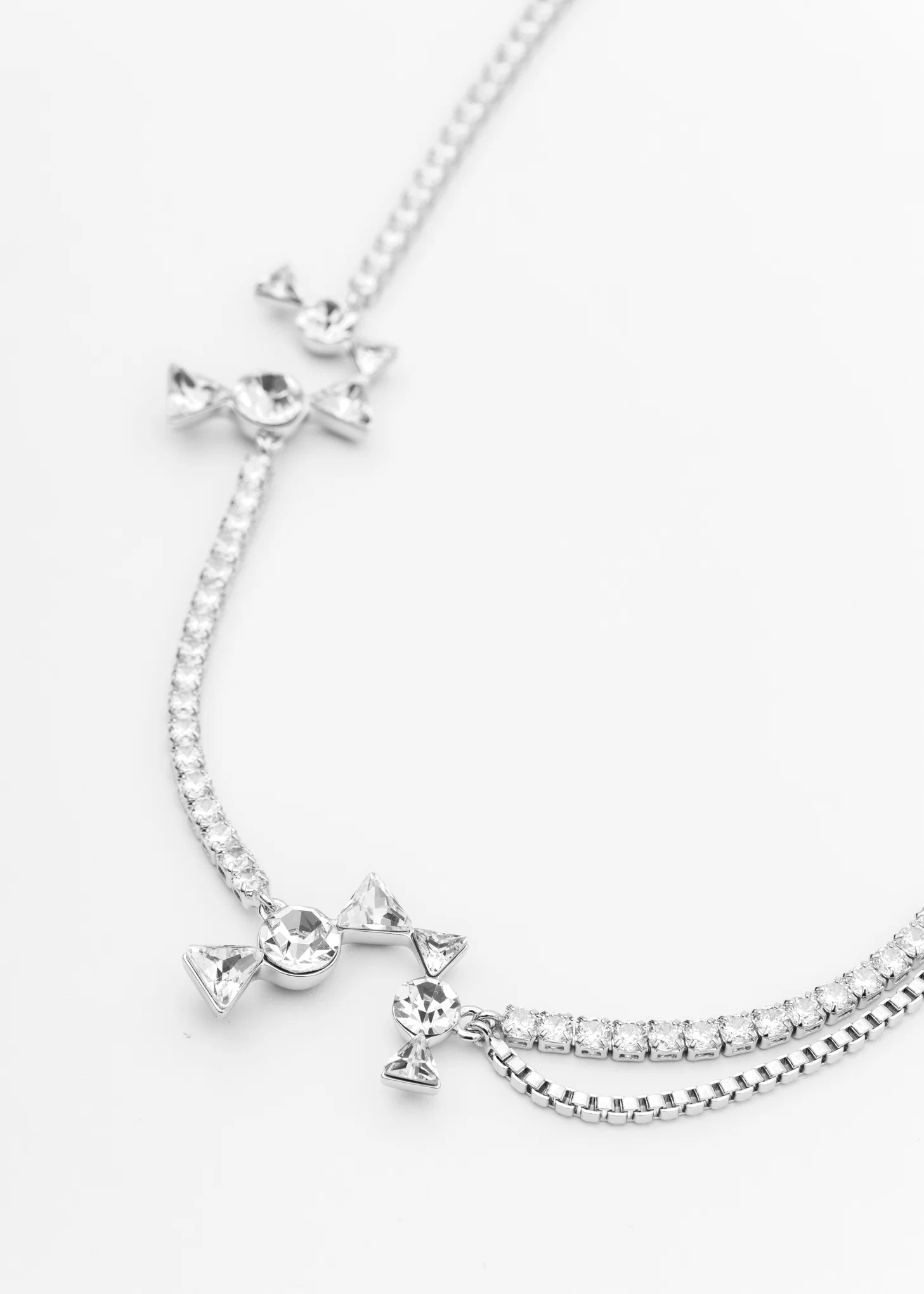 Rhinestone Soft Candy Necklace - Image 3