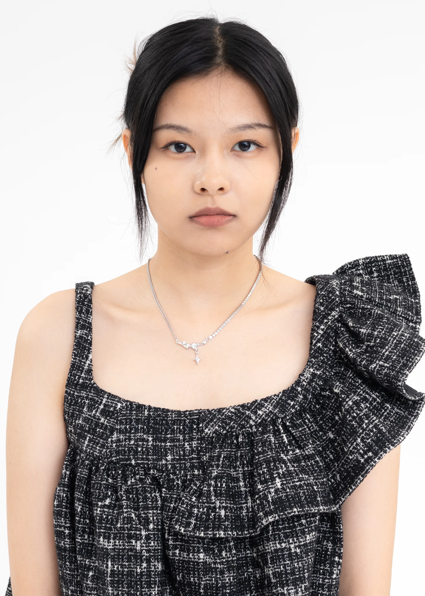 Rhinestone Star Light Necklace - Image 3