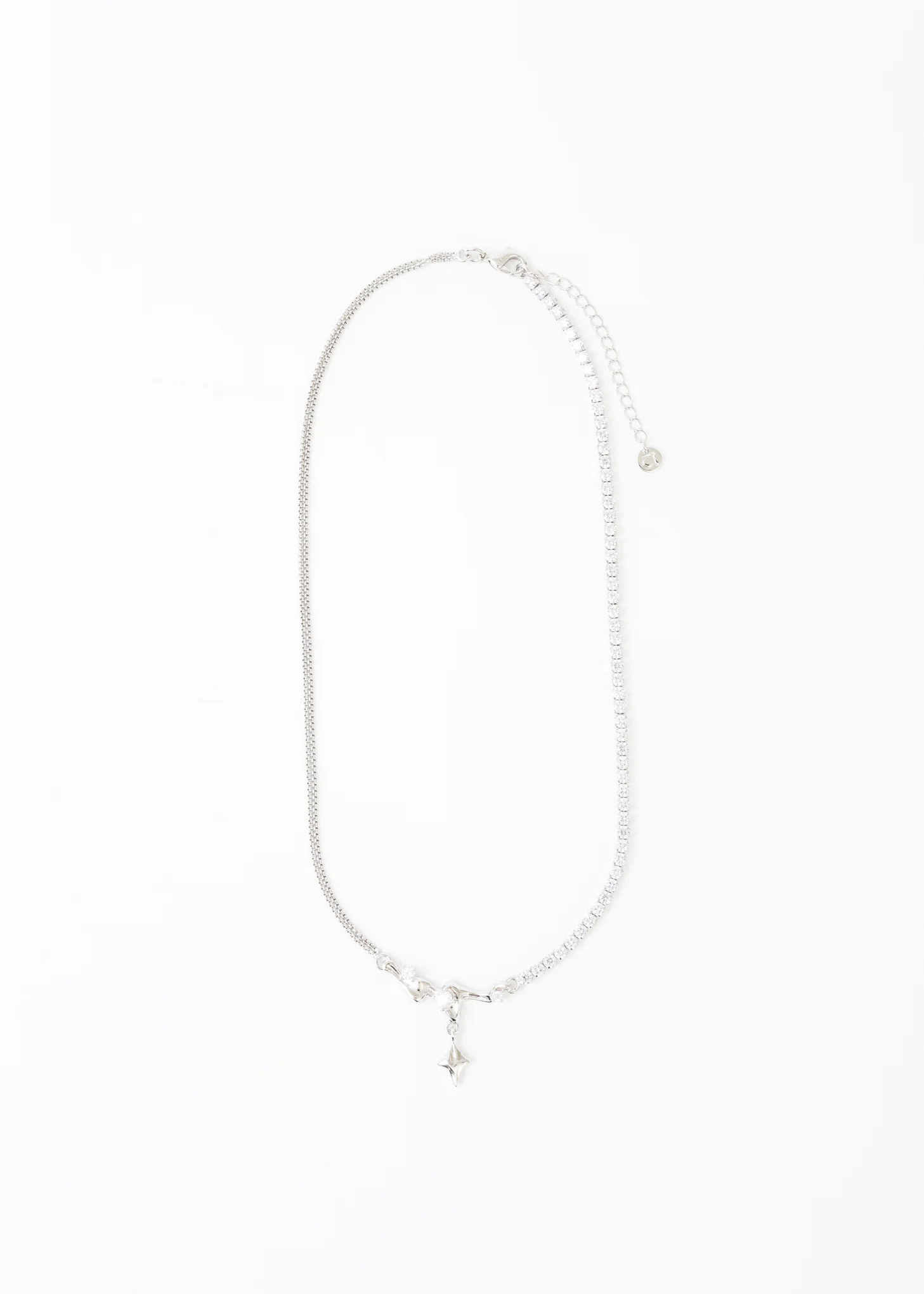 Rhinestone Star Light Necklace - Image 4