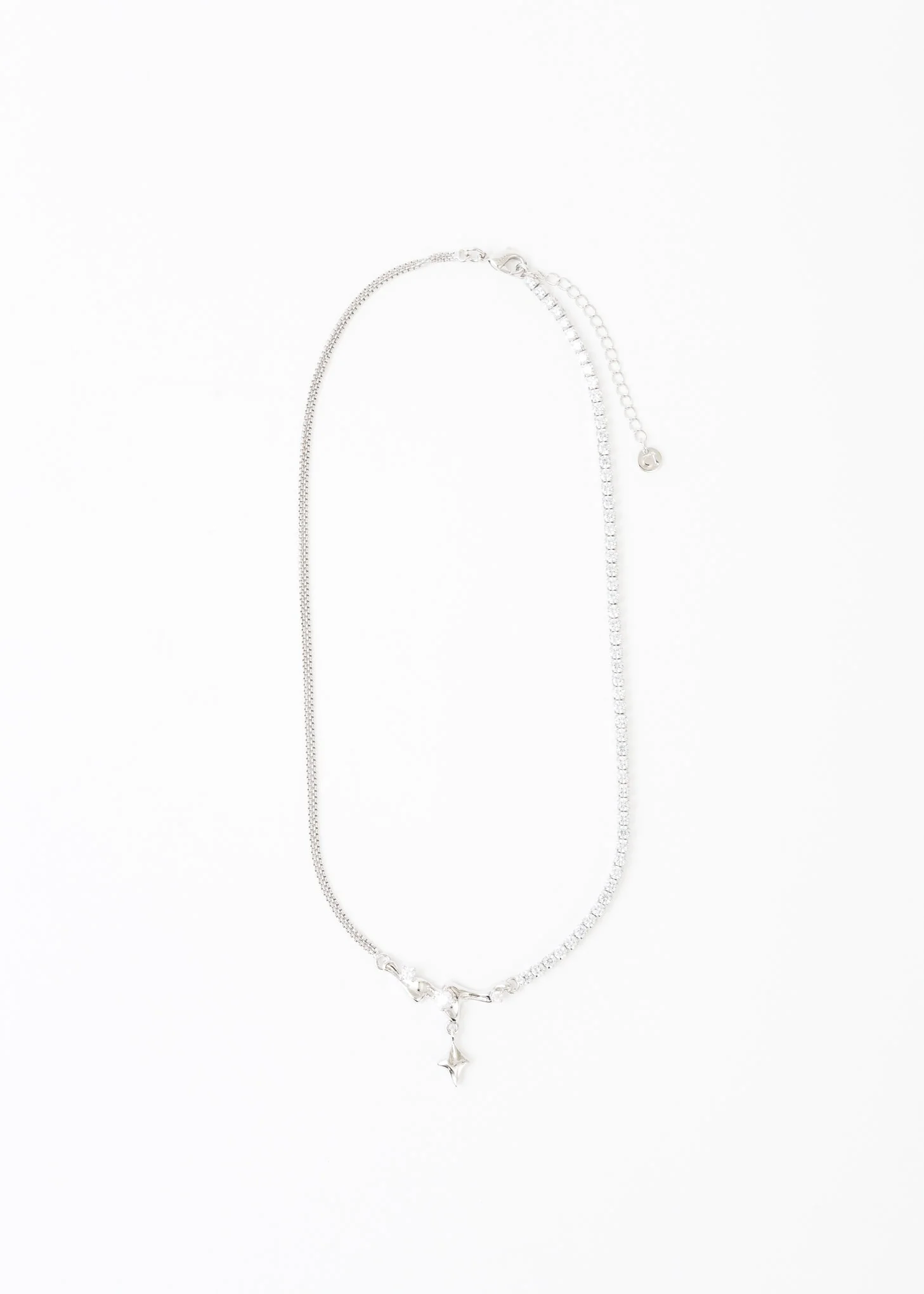 Rhinestone Star Light Necklace - Image 4