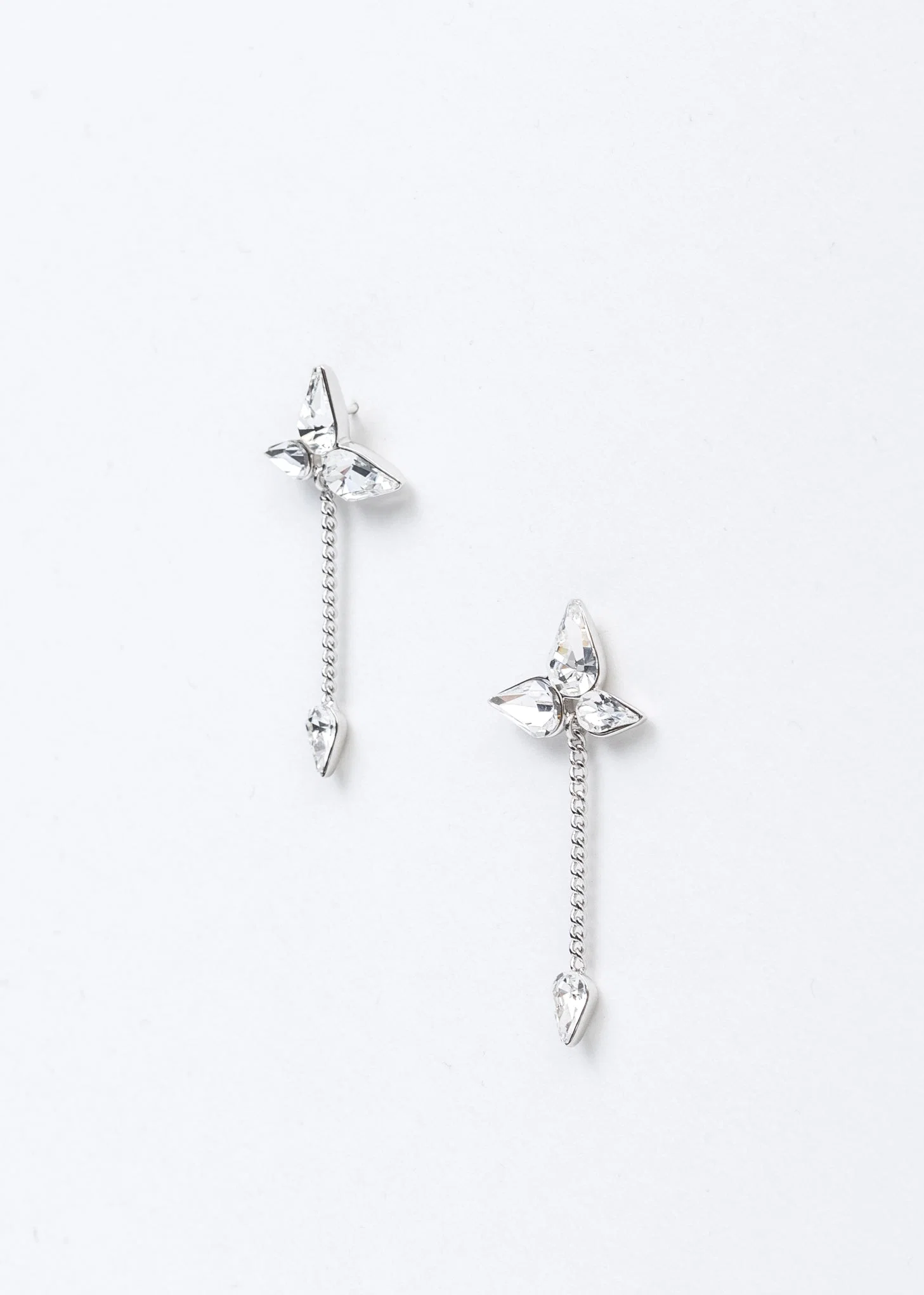 Rhinestone Wing/ Chain Earring -Single - Image 6