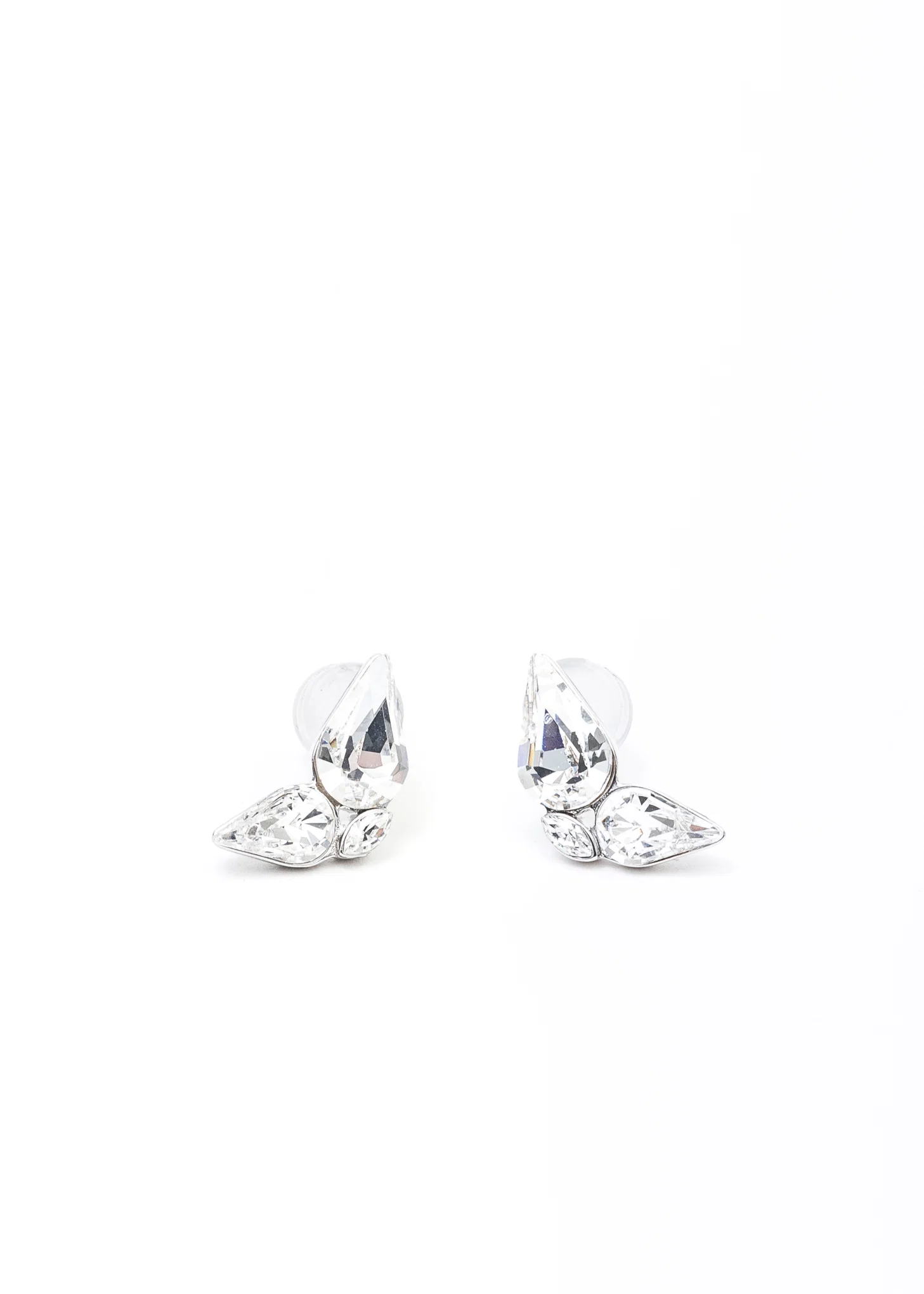Rhinestone Wing Earring -Single