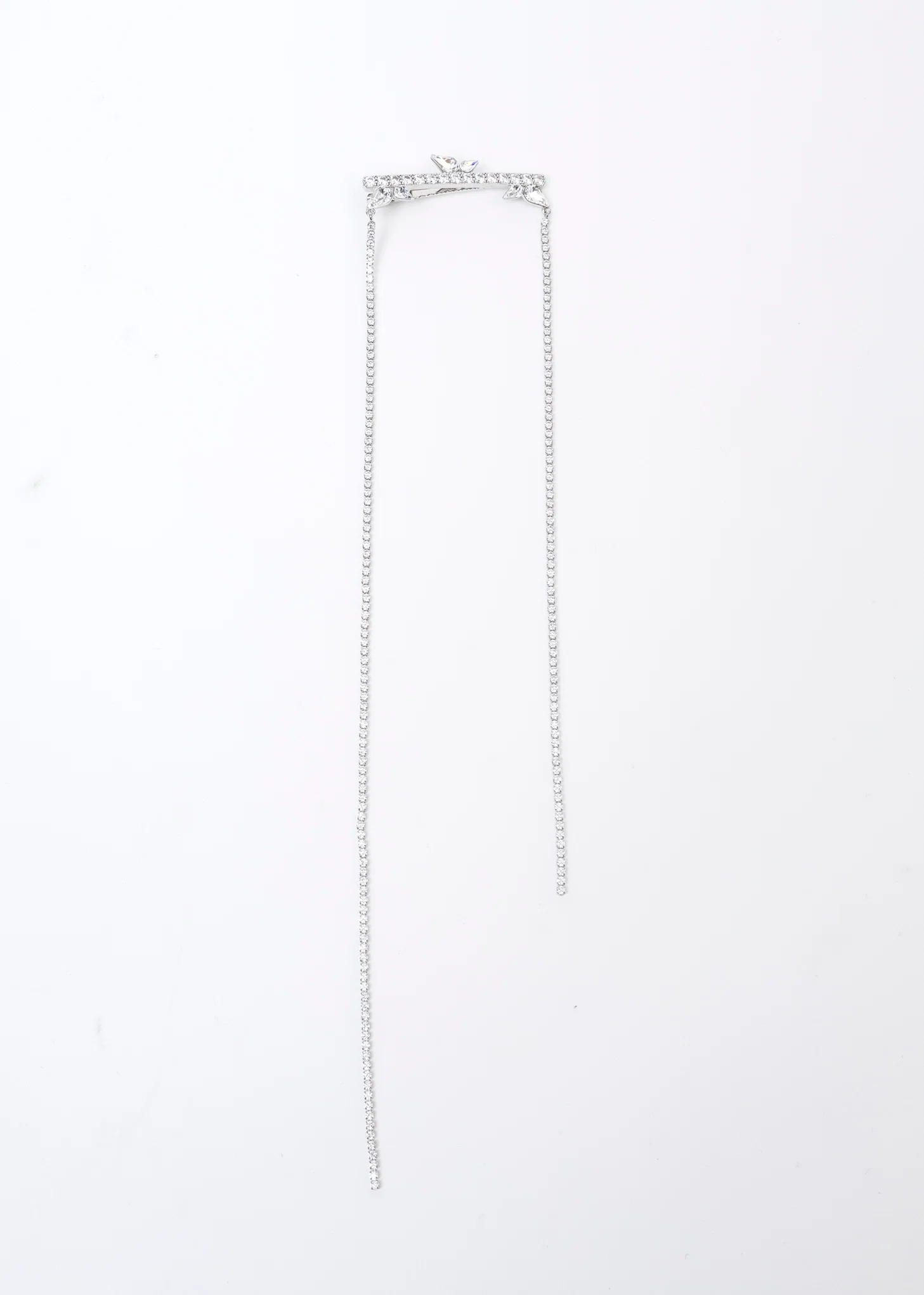 Rhinestone Wings And Chains Hair Pin