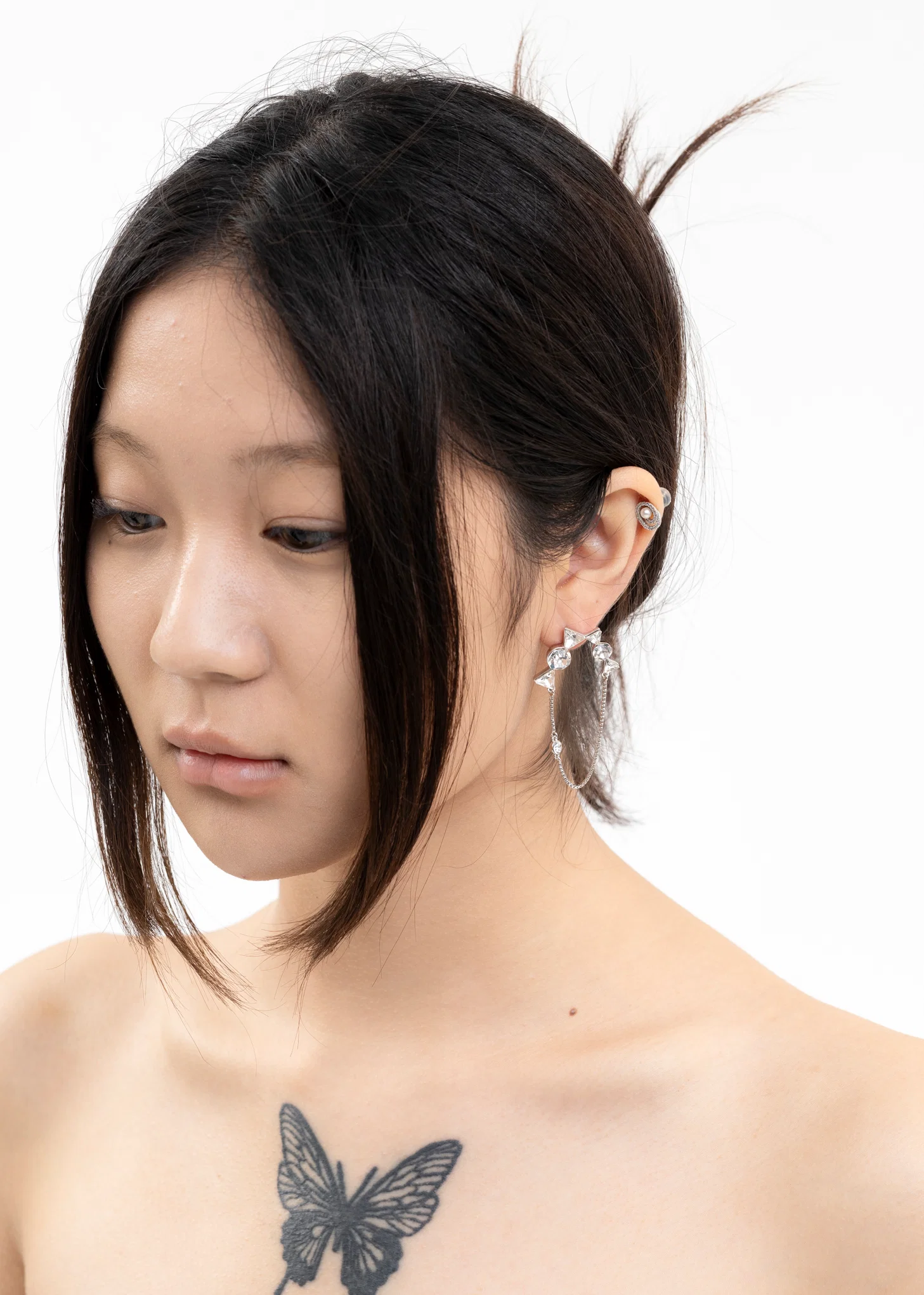 Rhinestone XUYUAN CANDY arring - Single - Image 4