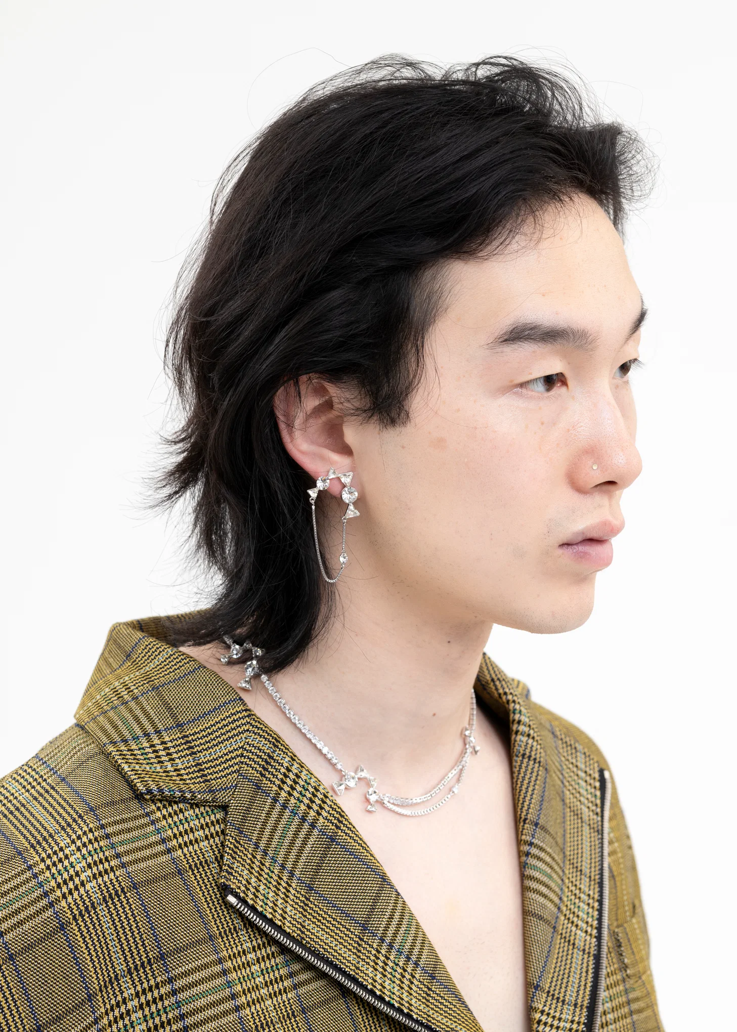 Rhinestone XUYUAN CANDY arring - Single - Image 2