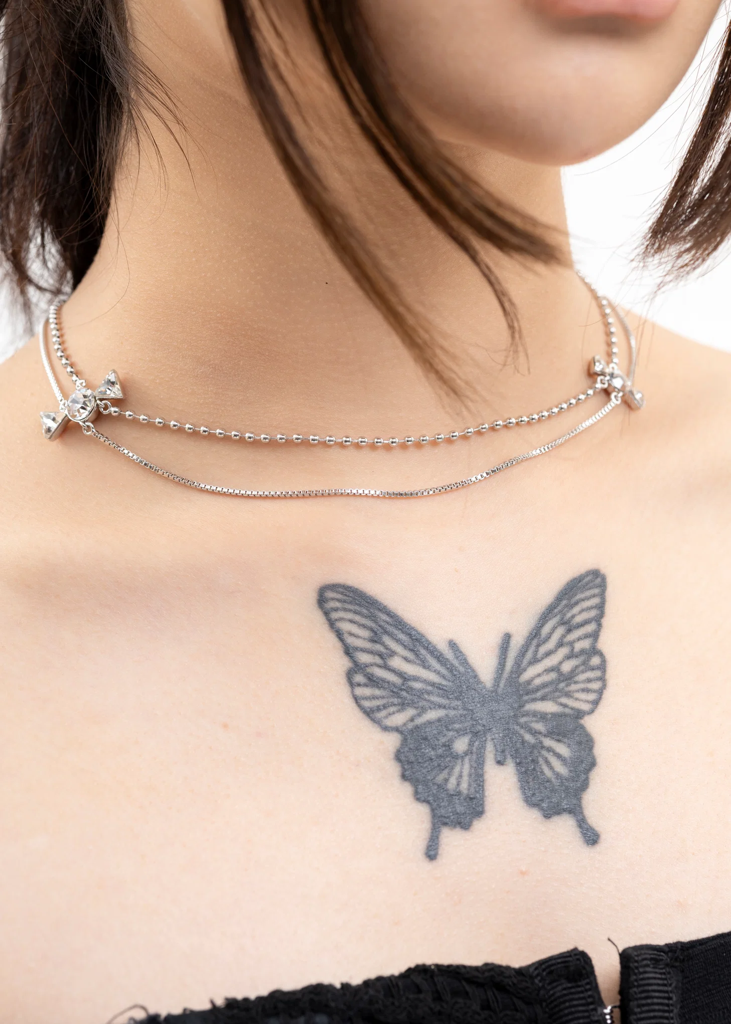 RhinestoneI Candy Dairy Necklace - Image 3