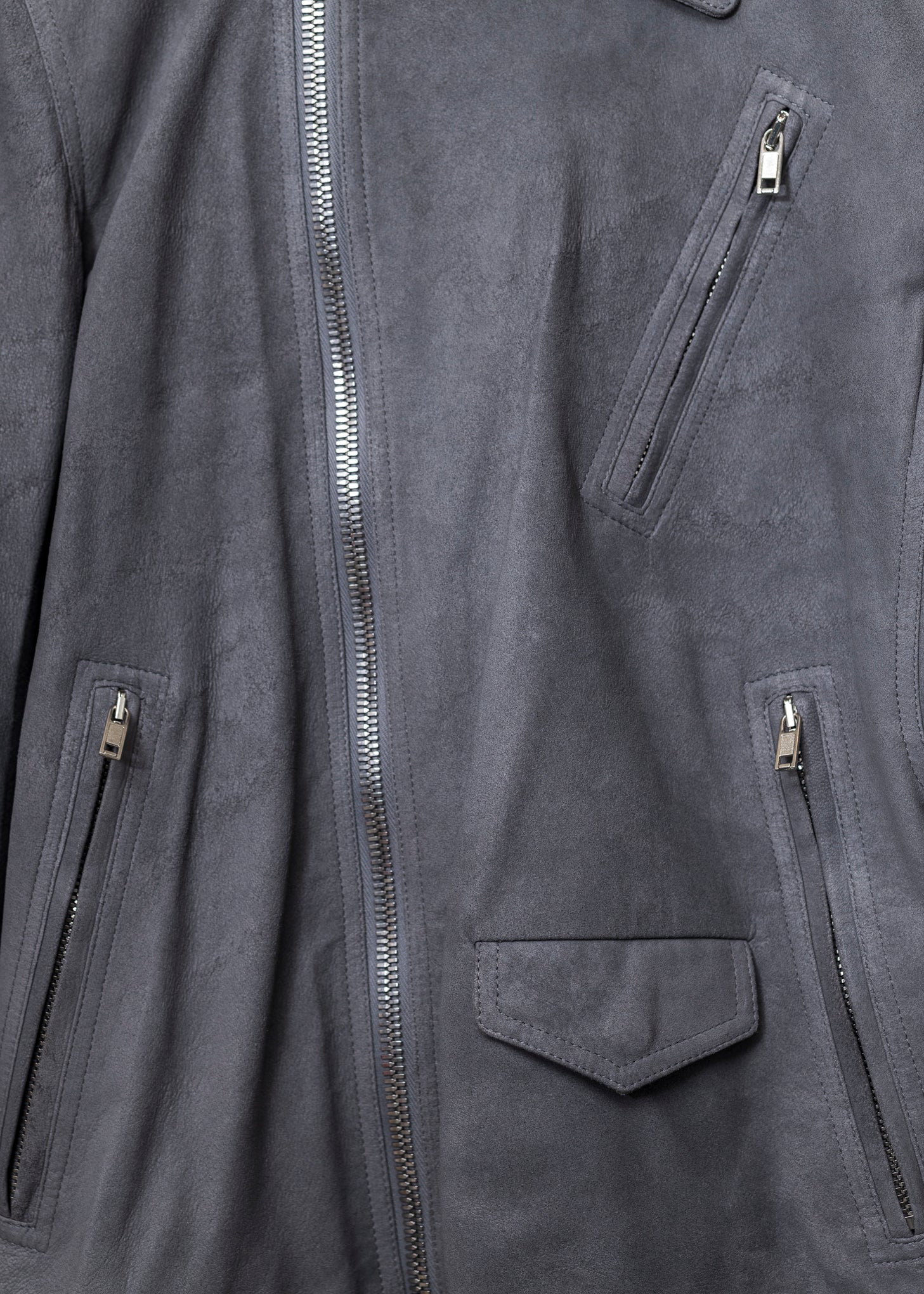 RICK OWENS LAMB LEATHER JACKET - Image 3