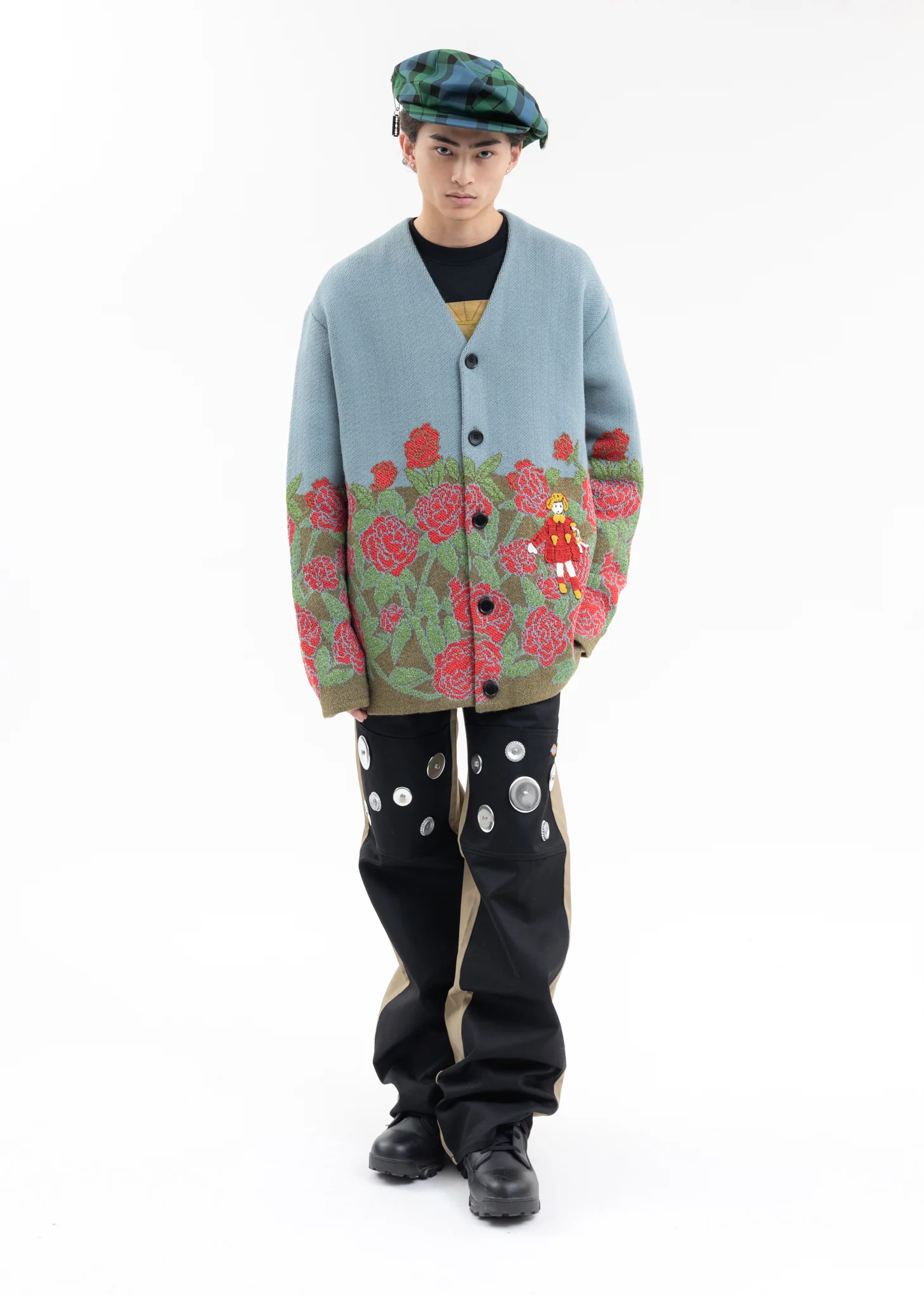 Rose Garden Knit Cardigan - KIDILL × rurumu: Collaboration - Image 5