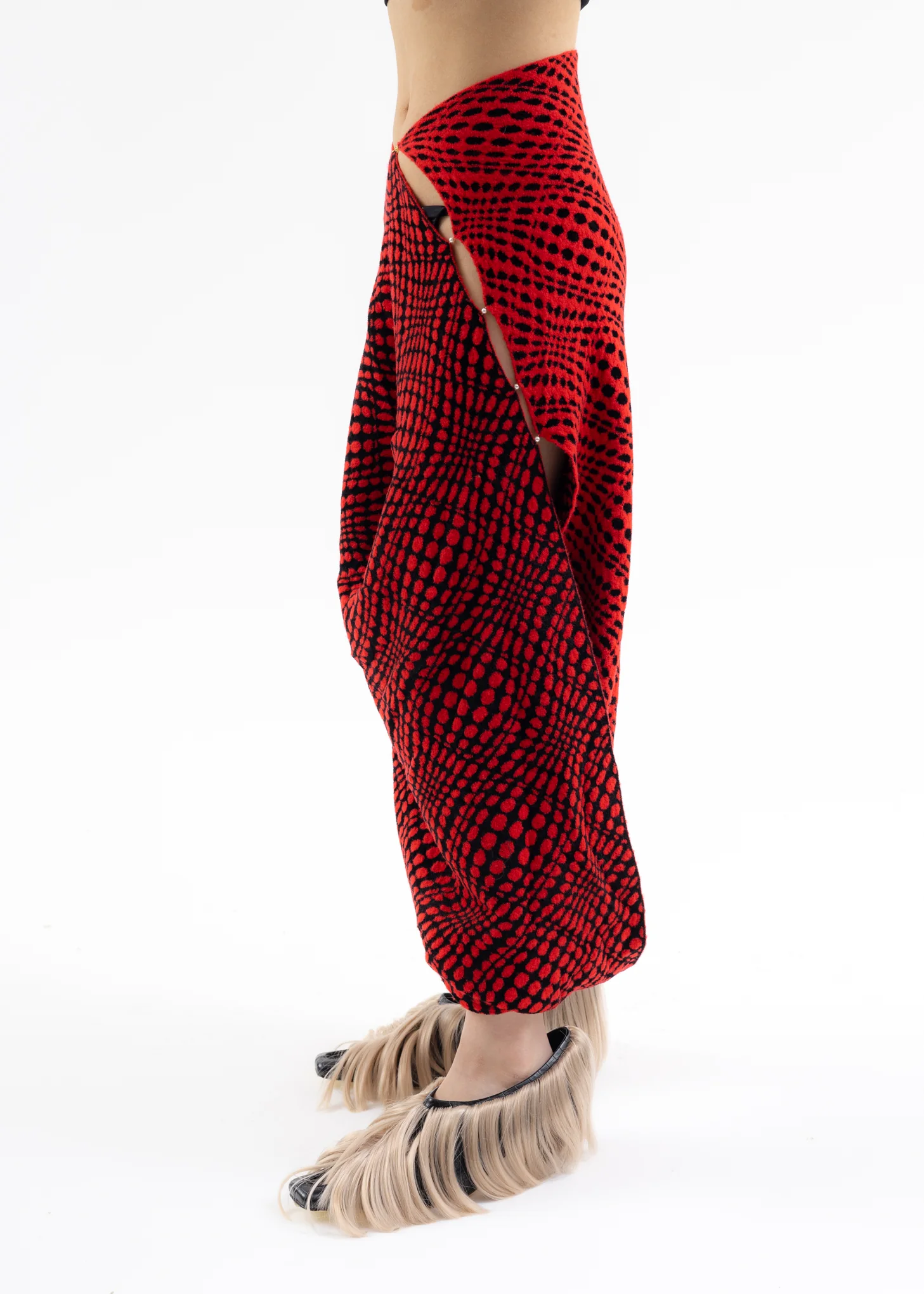 RUBY & ONYX JACQUARD KNIT SKIRT - Image 3