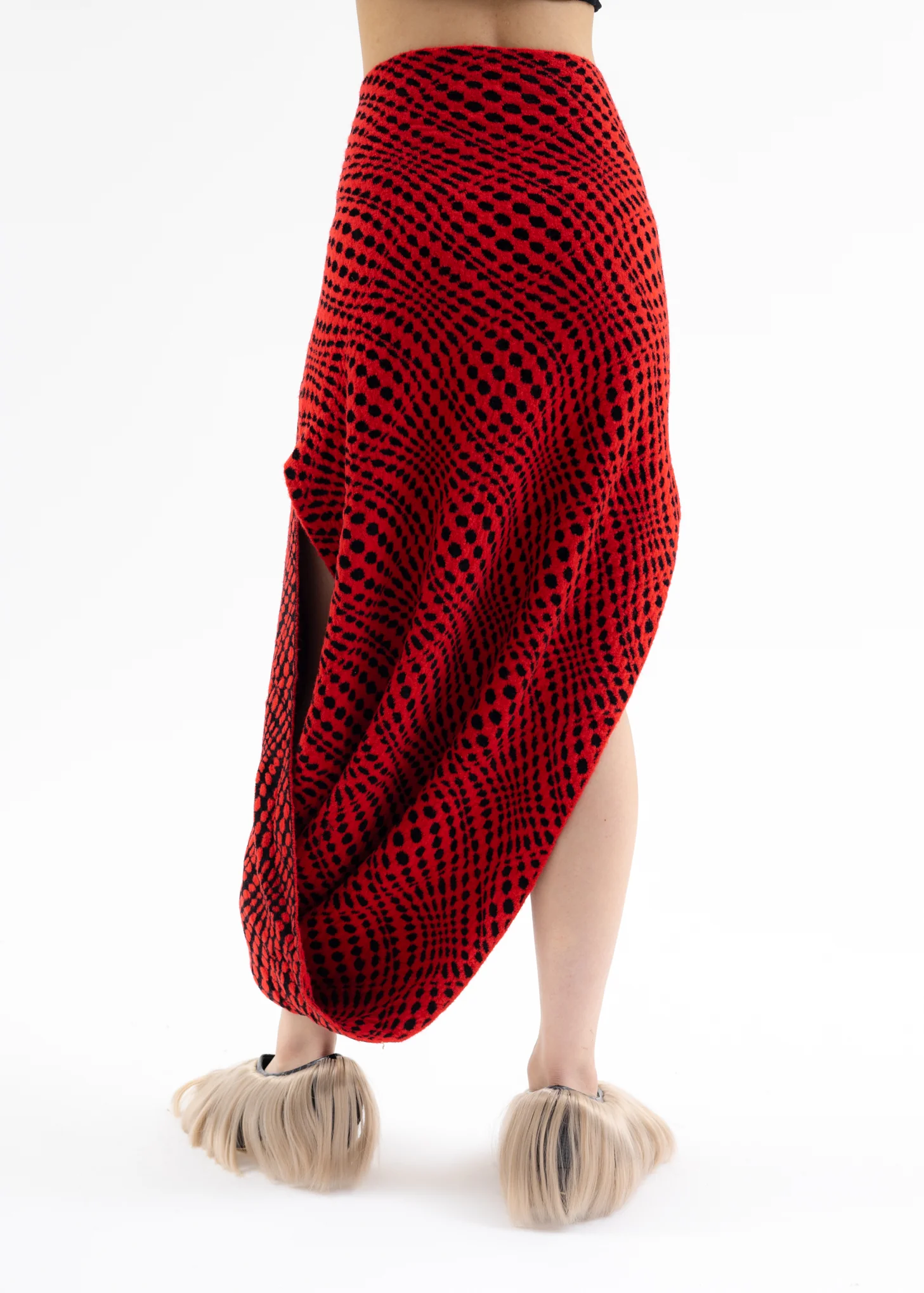 RUBY & ONYX JACQUARD KNIT SKIRT - Image 4