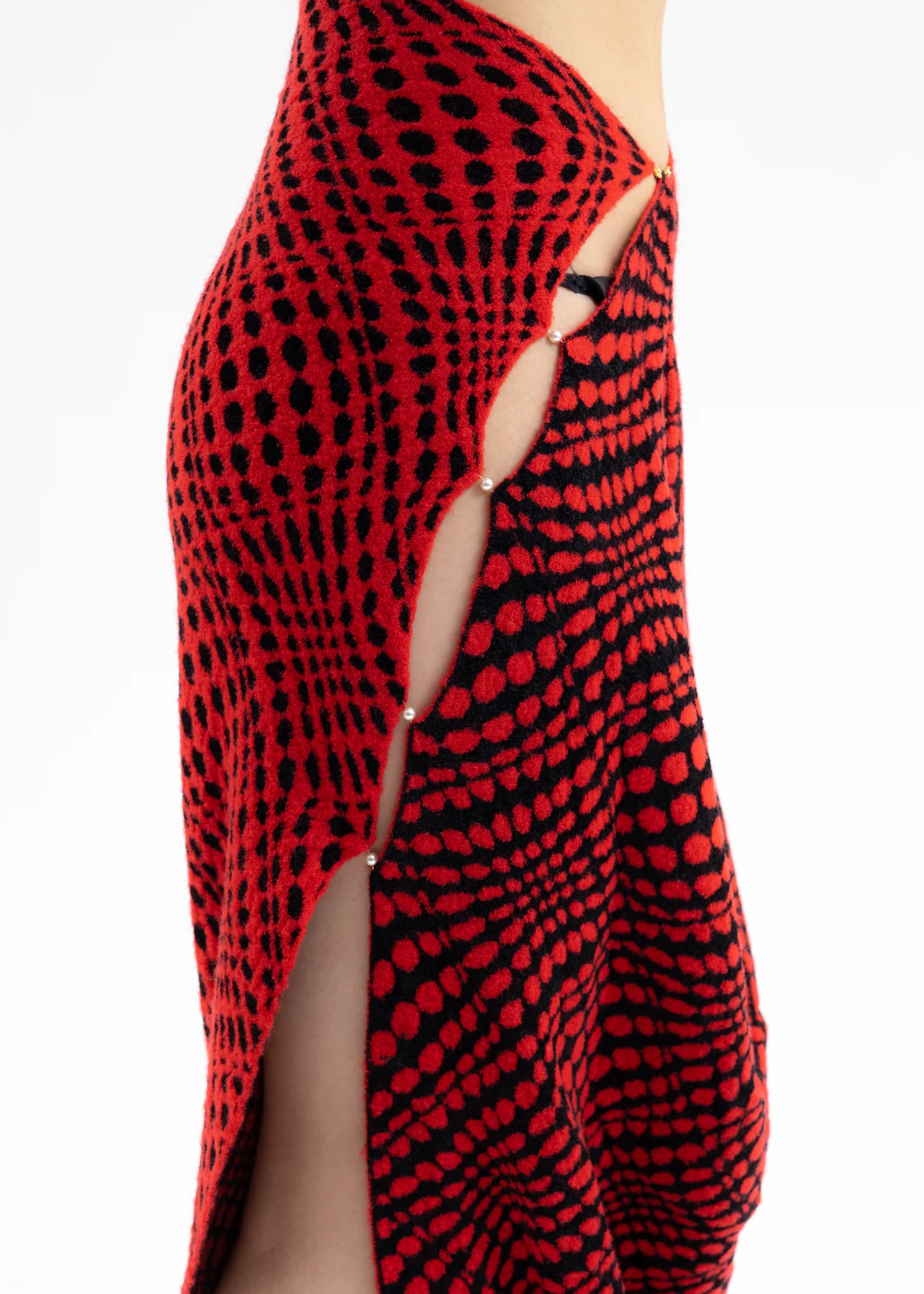 RUBY & ONYX JACQUARD KNIT SKIRT - Image 5