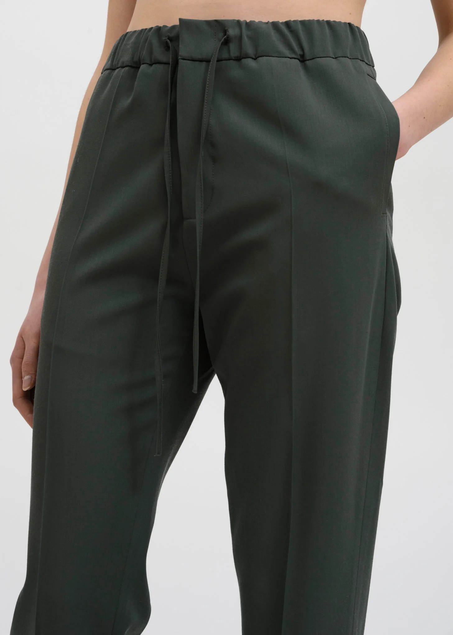 Sage Stan Wool Trouser - Image 3