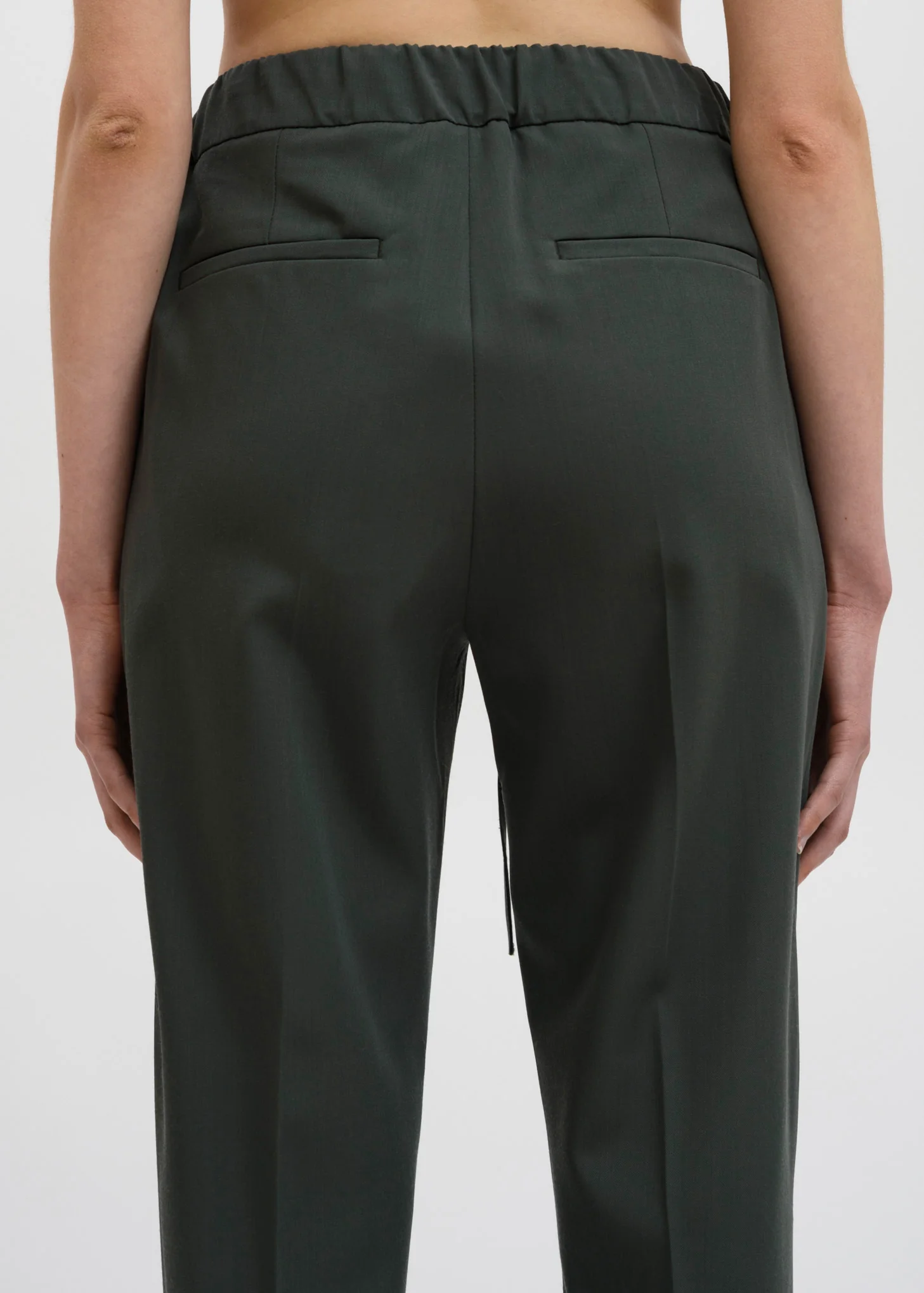 Sage Stan Wool Trouser - Image 4