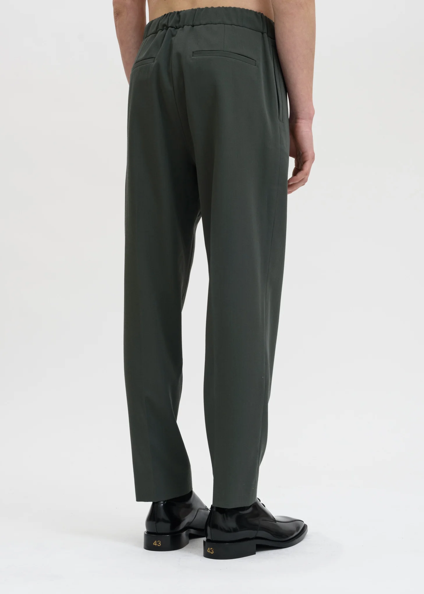 Sage Stan Wool Trouser - Image 2