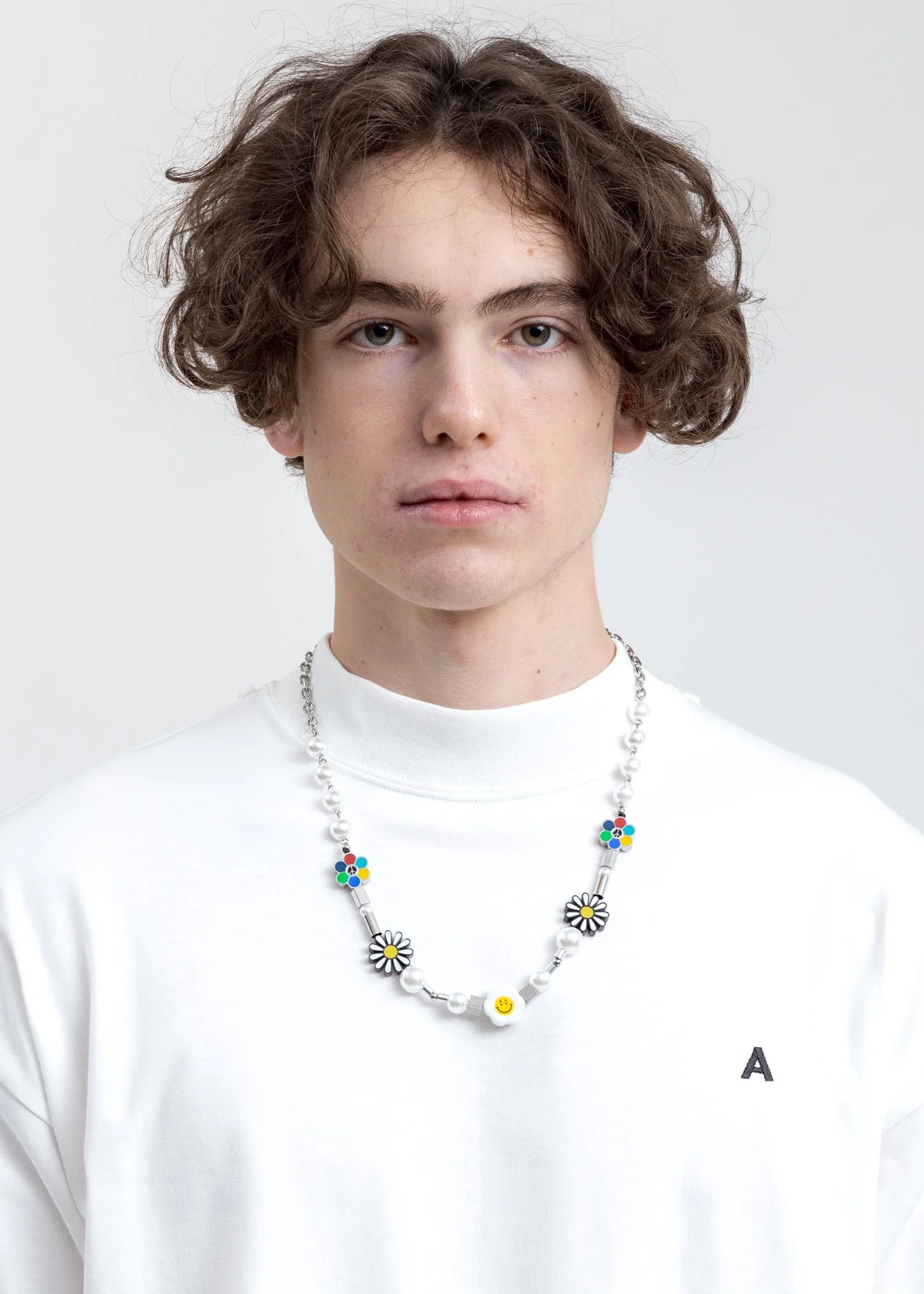 Flower And Smile Necklace - Image 2