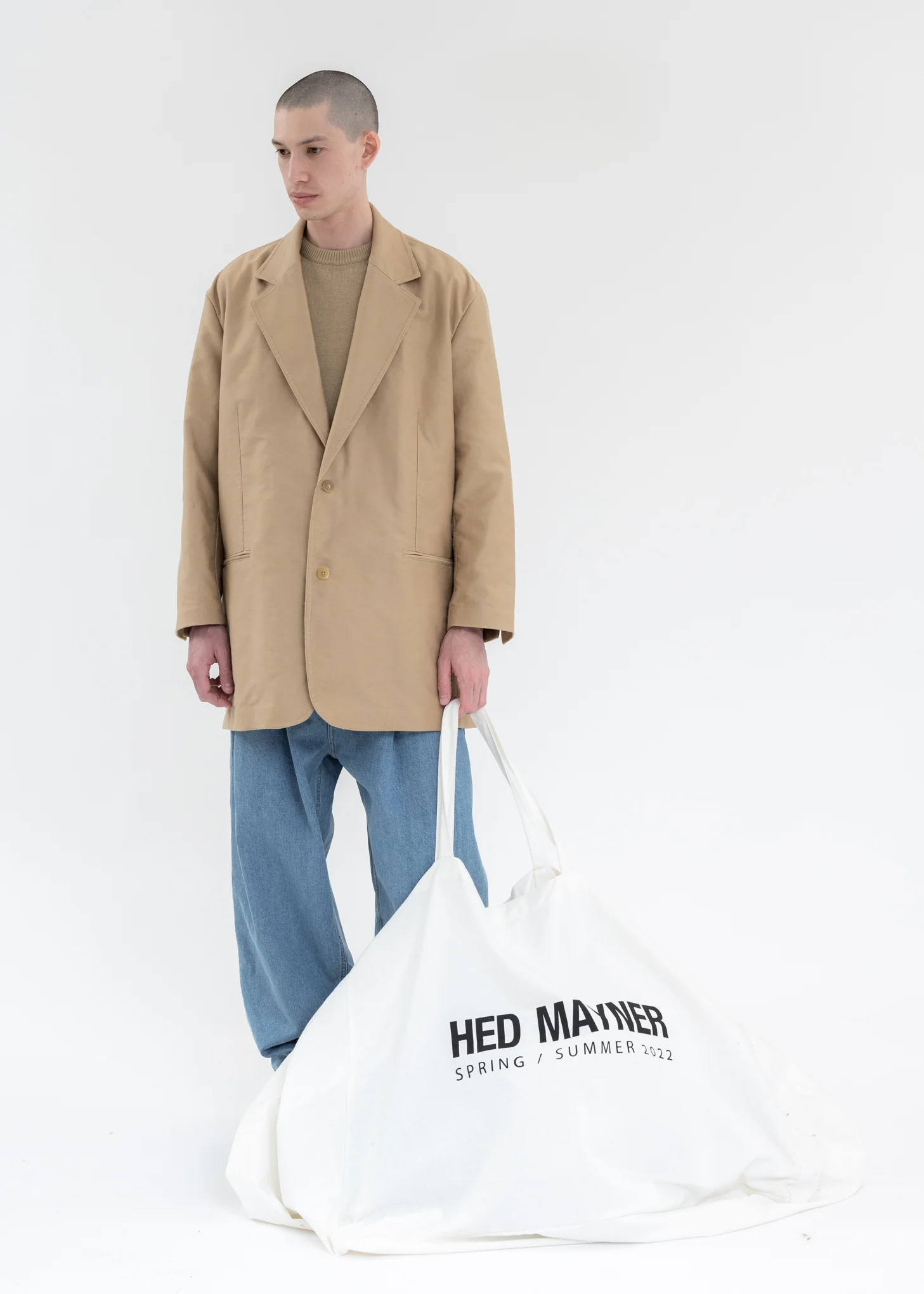 SAND BEIGE SINGLE BREASTED JACKET - Image 8