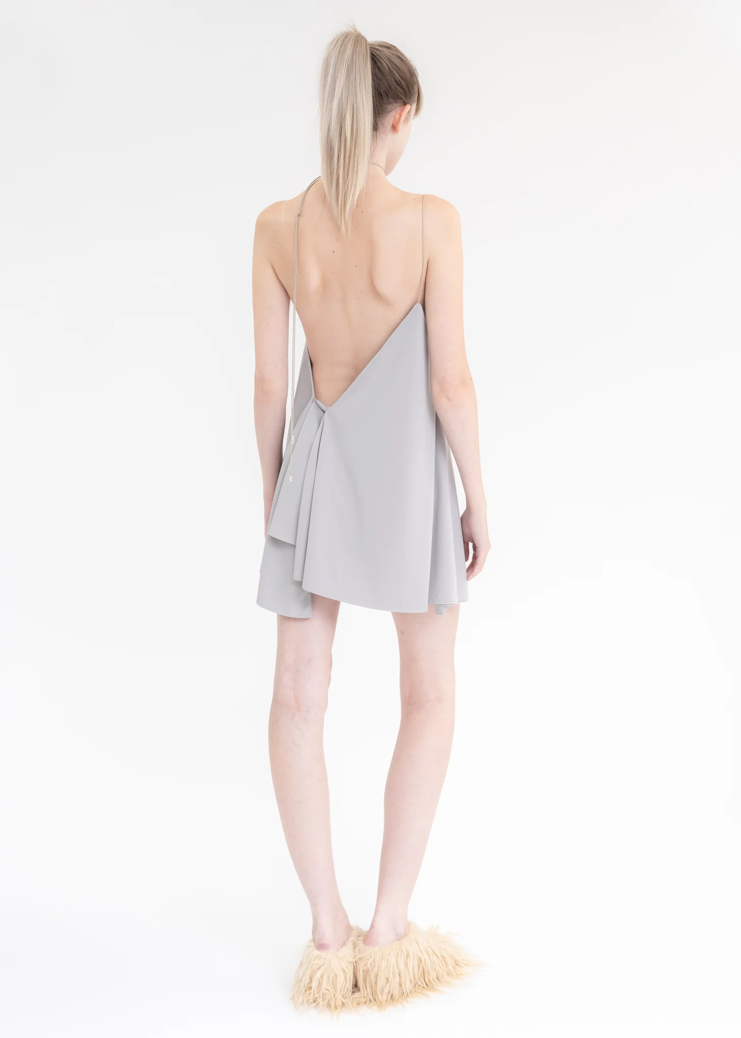 SAND HIERO SLIP DRESS - Image 2