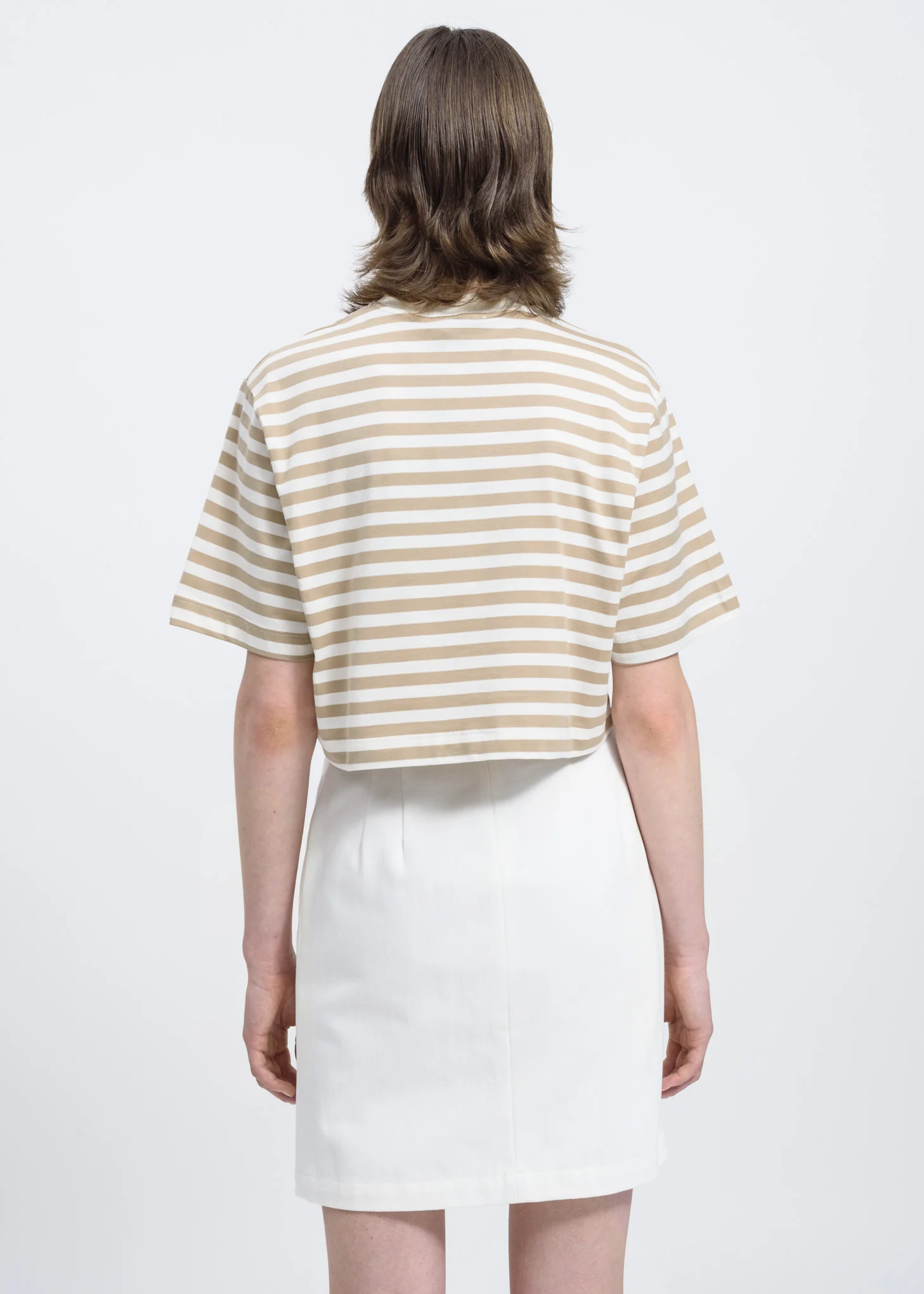 Sand Stripe Hole T-Shirt - Image 3