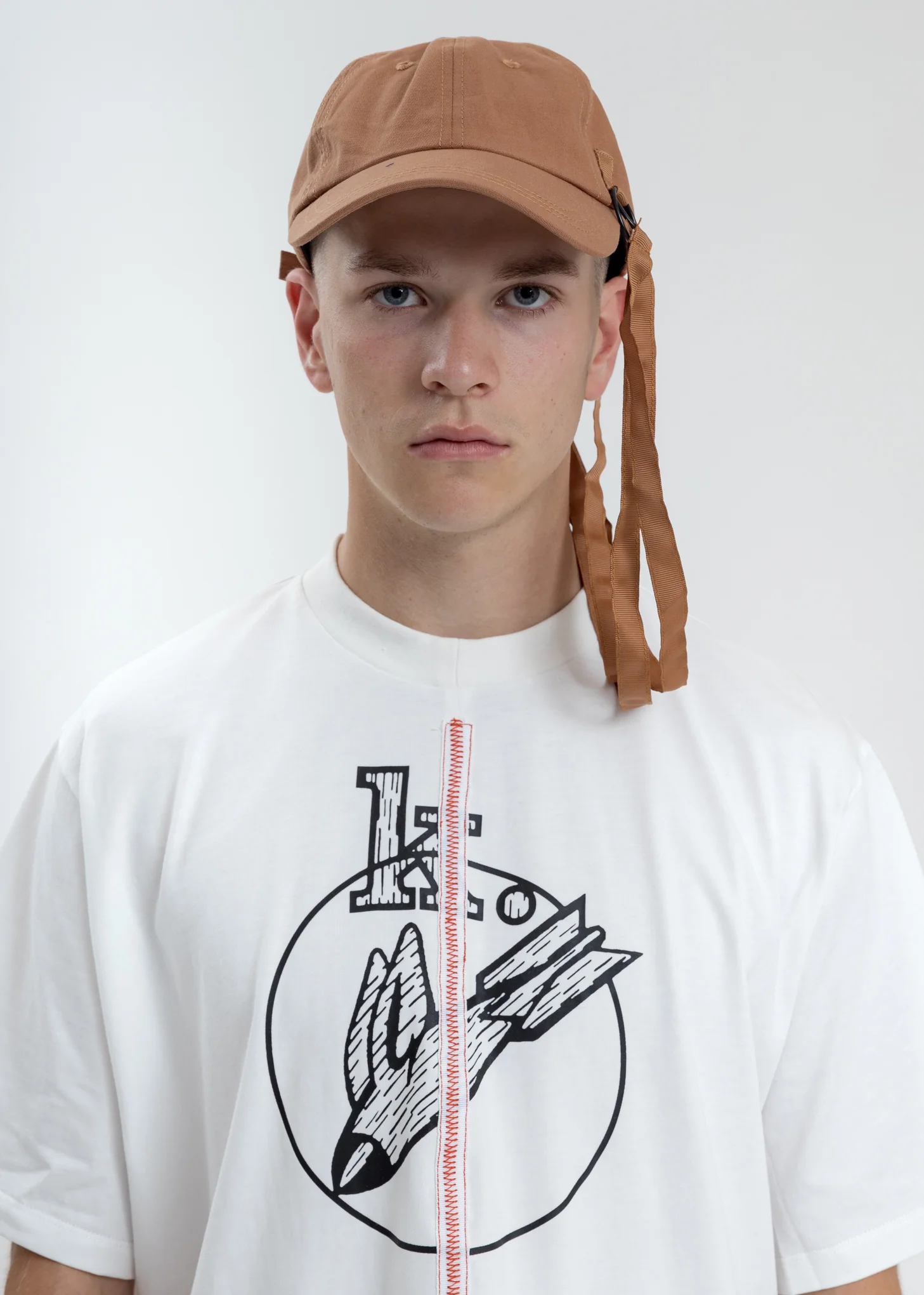 Sienna Baseball Cap With Tape - Image 3