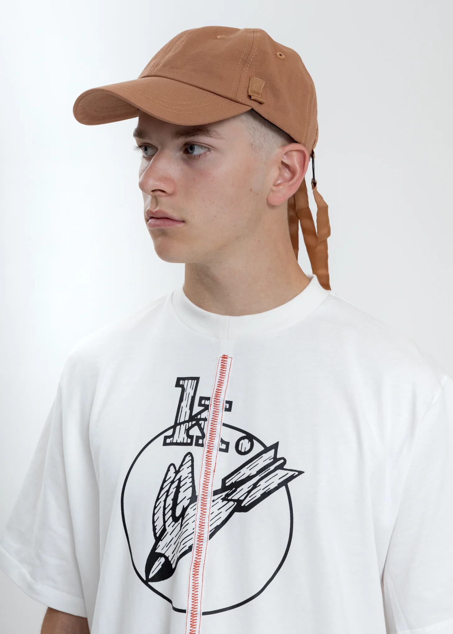 Sienna Baseball Cap With Tape - Image 5