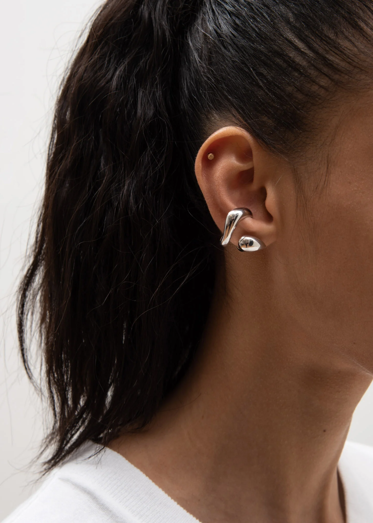 Silver 104 Ear Cuffs (Pair) - Image 3
