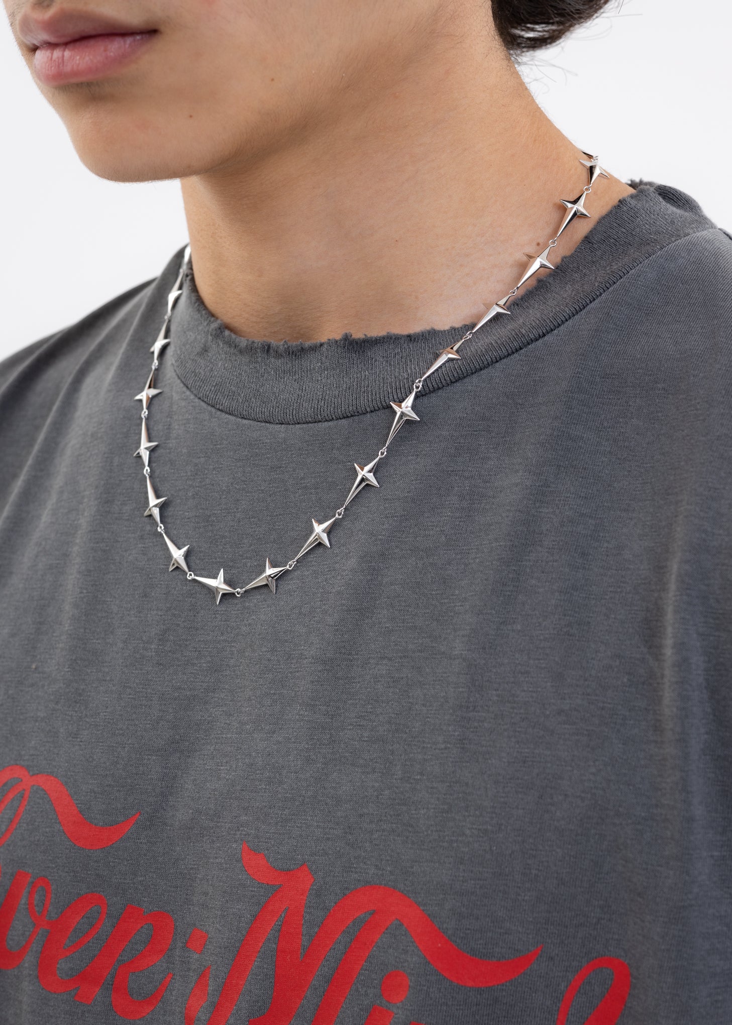 Silver ALL STARS Necklace - Image 6