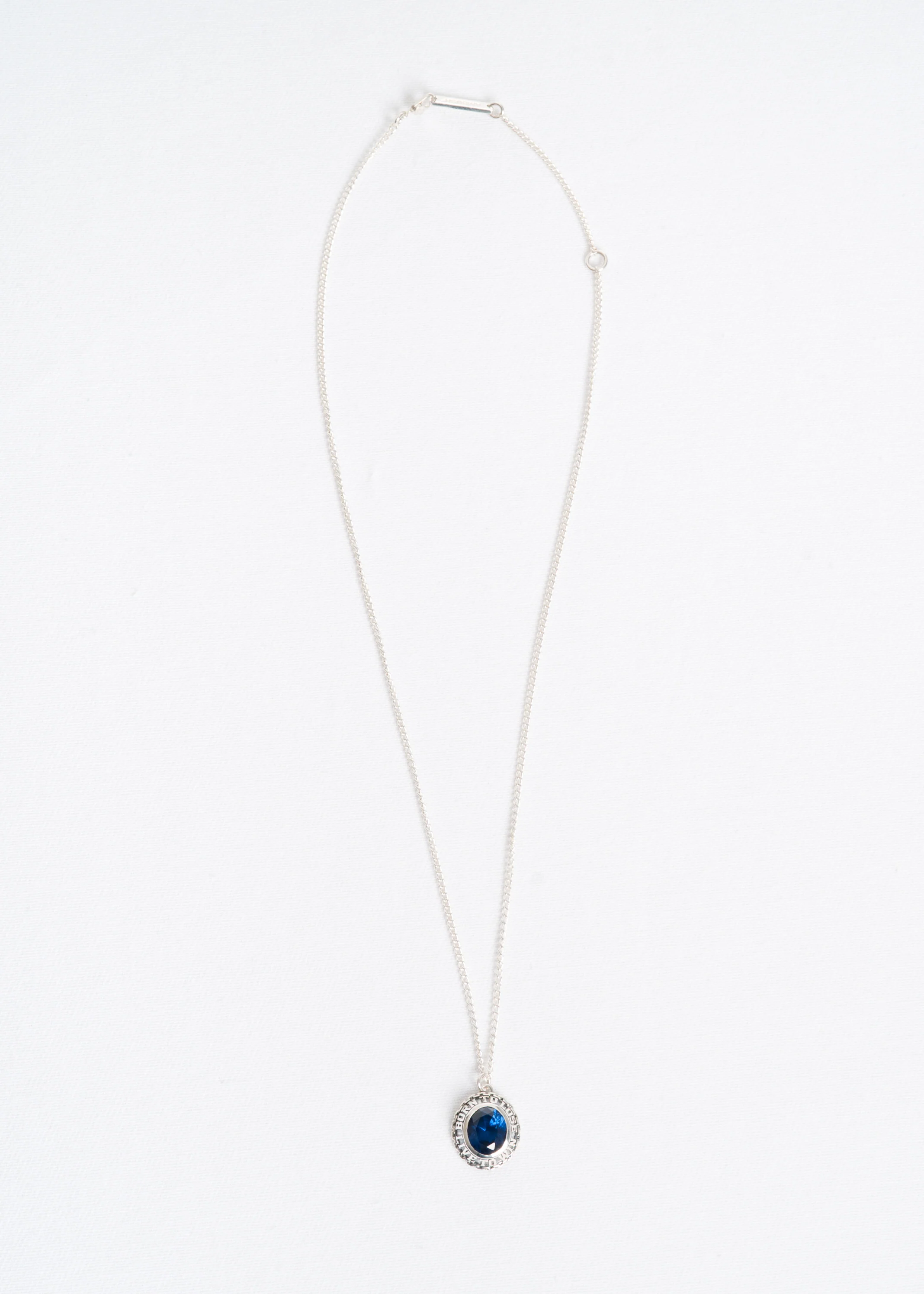 Silver and Blue Class Pendent - Image 2