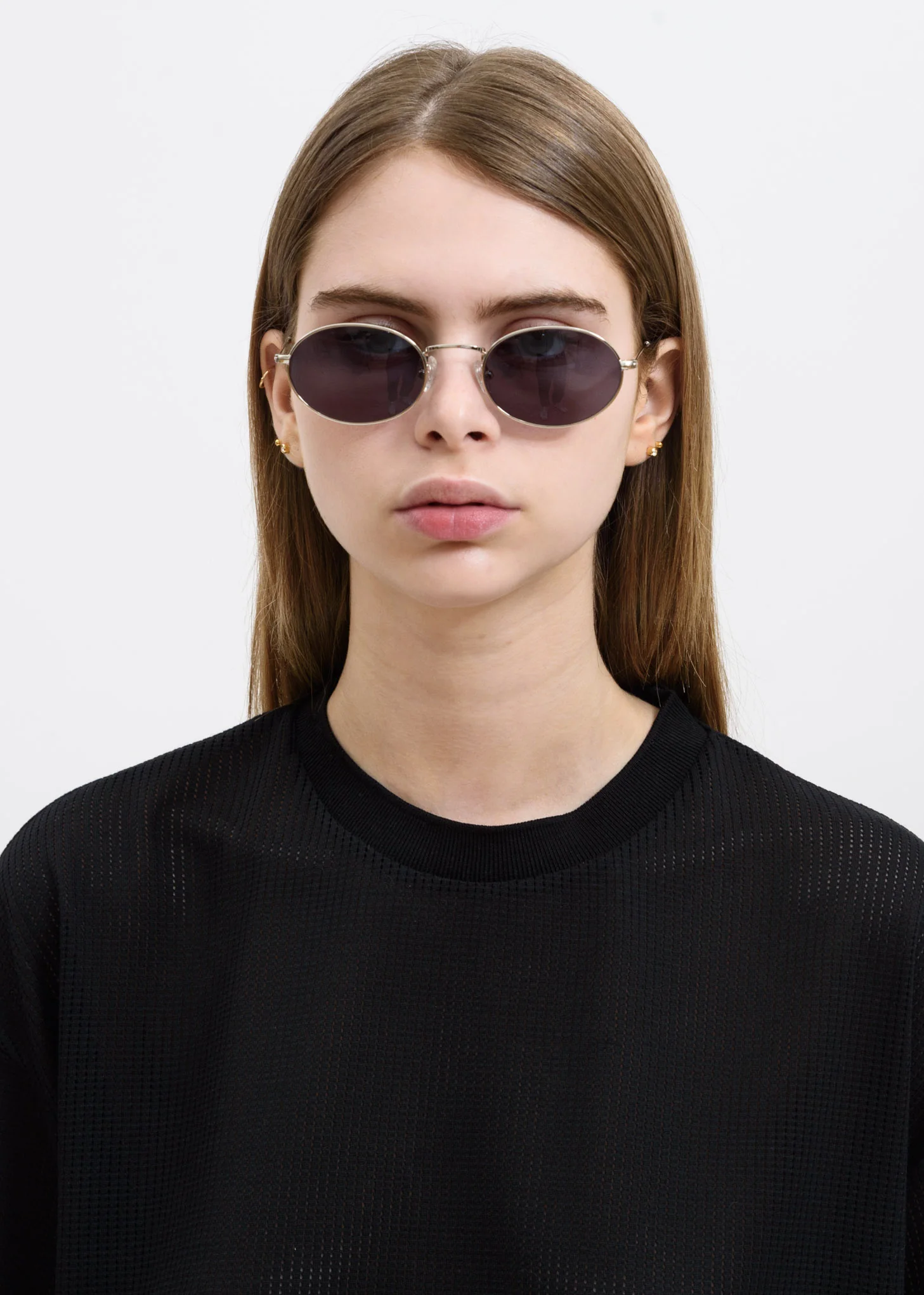 Silver and Blue Sky Aaliyah Sunglasses - Image 2