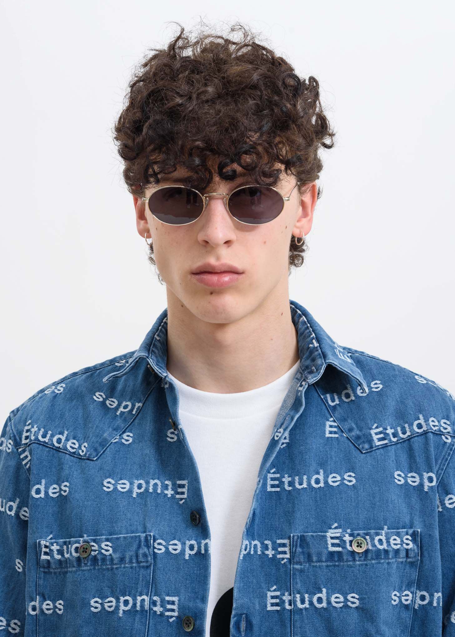 Silver and Blue Sky Aaliyah Sunglasses - Image 3