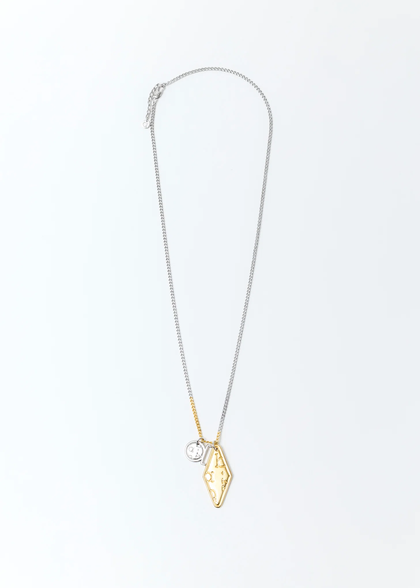 Silver And Gold BEIBEI Necklace - Image 4