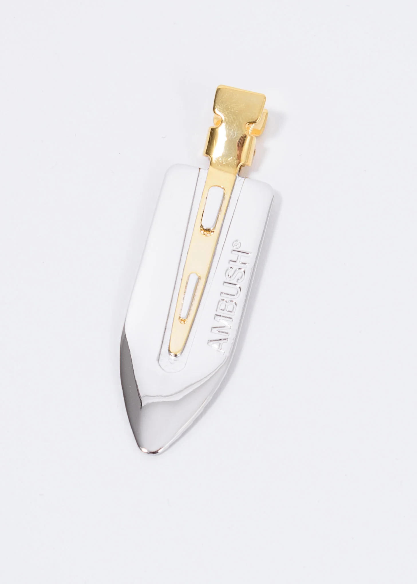 Silver And Gold Blade Hair Clip - Image 2
