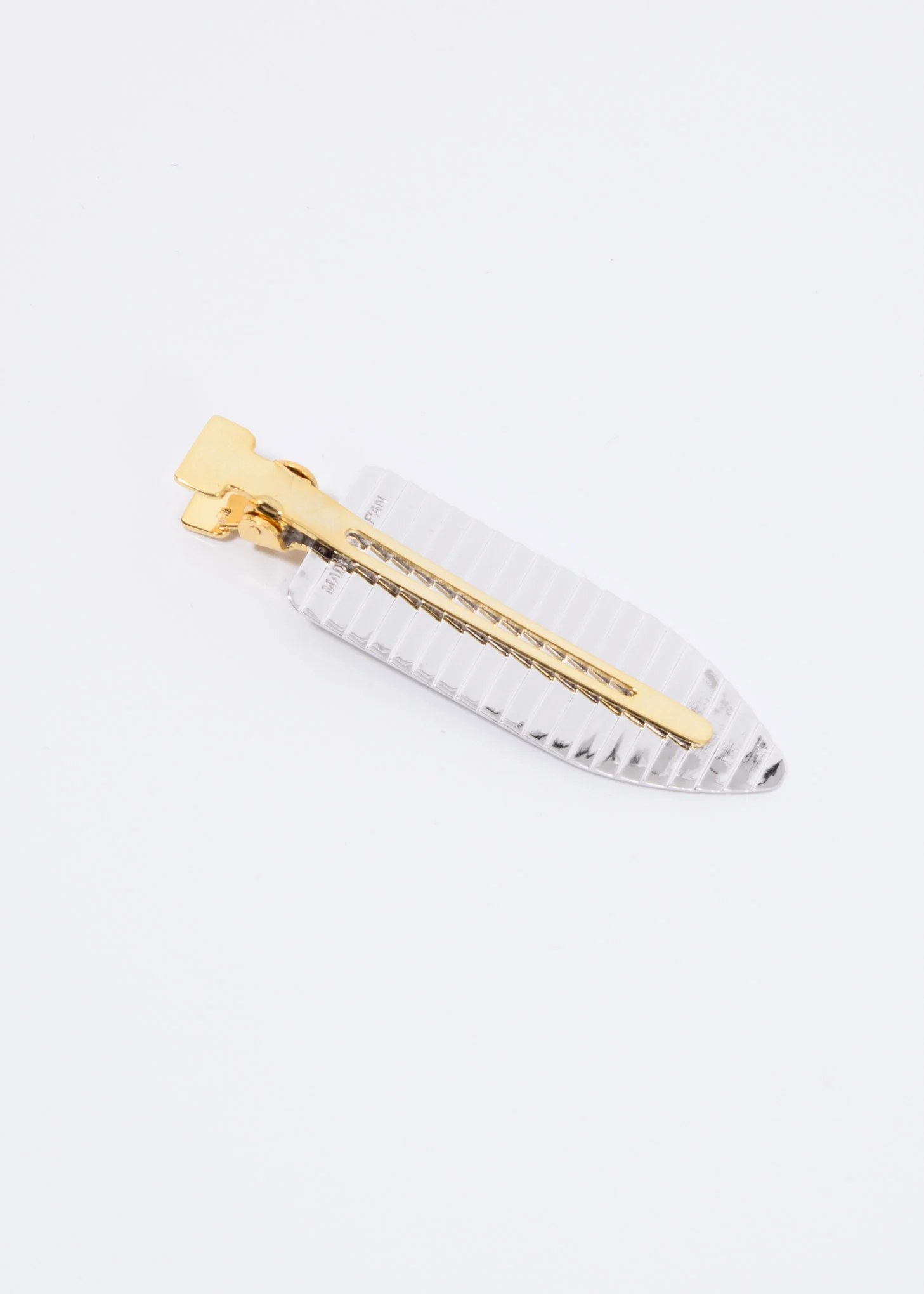 Silver And Gold Blade Hair Clip - Image 3