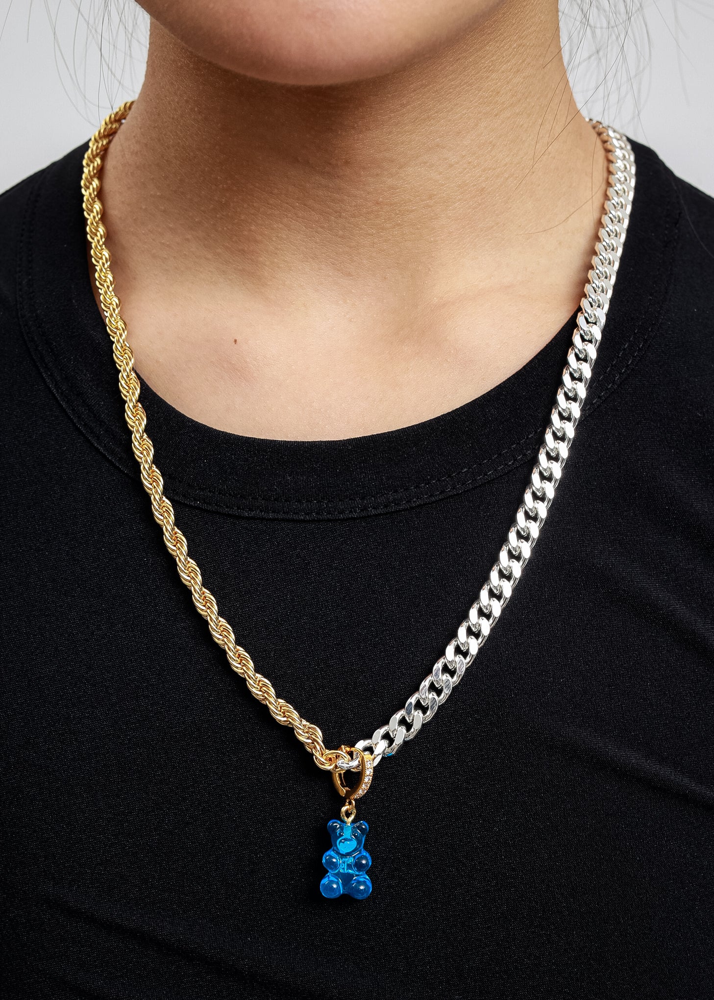 Silver And Gold Pazzo Chain 52-57cm - Image 2