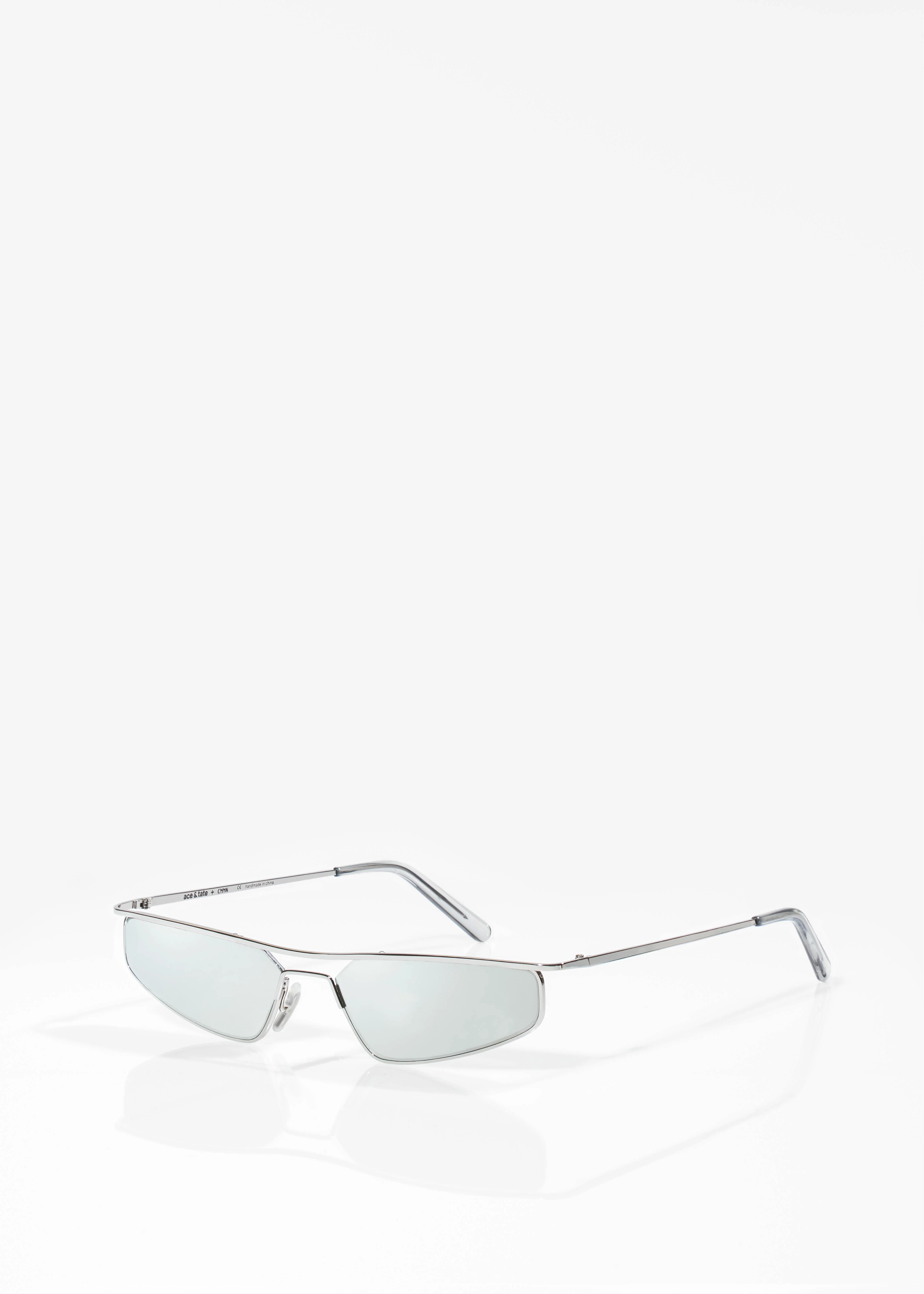 Silver and Mirror Neo Sunglasses