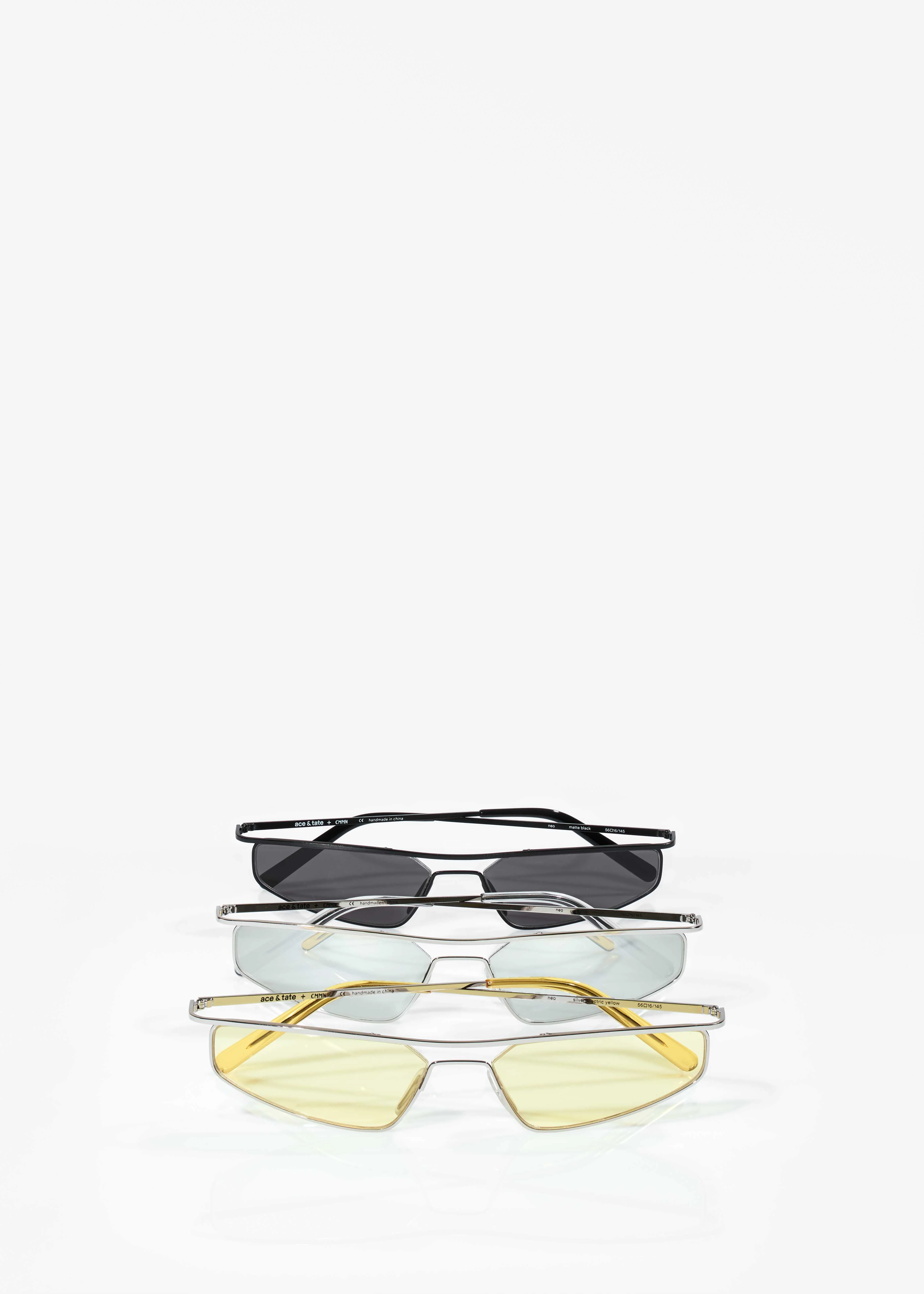 Silver and Mirror Neo Sunglasses - Image 4